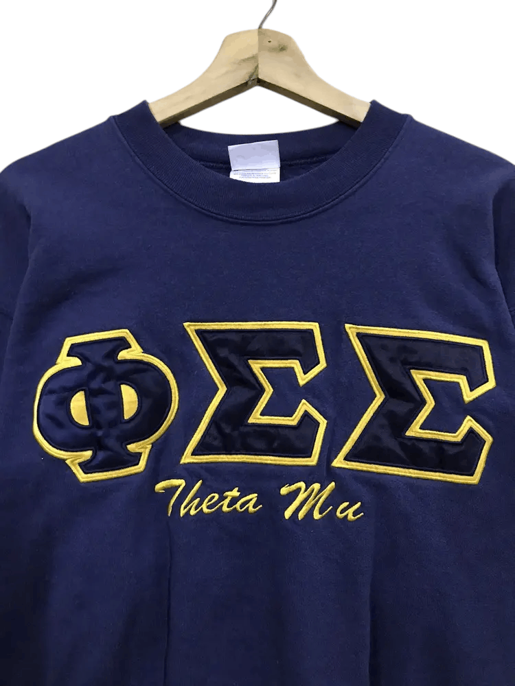 Vintage Vintage Phi Sigma Sigma Sweatshirts Size M / US 6-8 / IT 42-44 - 3 Thumbnail