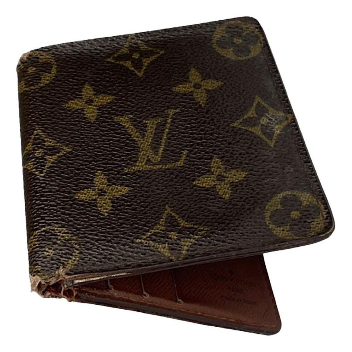 Louis Vuitton Brown Leather Purse Size ONE SIZE - 1 Thumbnail