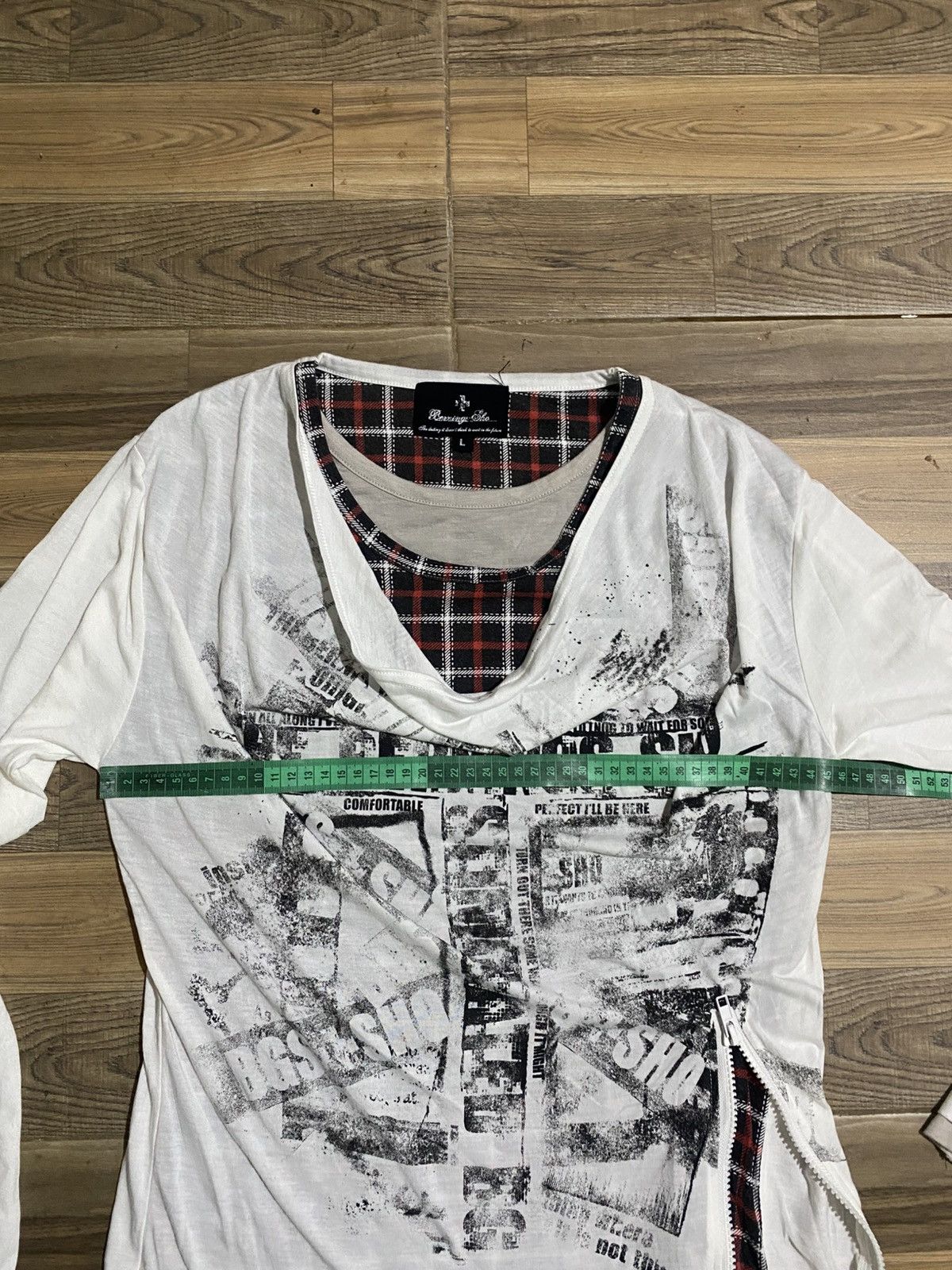 Japanese Brand BERNINGS SHO PUNK GOTHIC STYLE TRIPLE LAYER UNISEX Size US L / EU 52-54 / 3 - 12 Thumbnail
