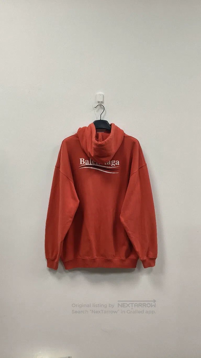 Balenciaga Balenciaga Hooded Sweatshirt Hoodie Size US M / EU 48-50 / 2 - 2 Thumbnail