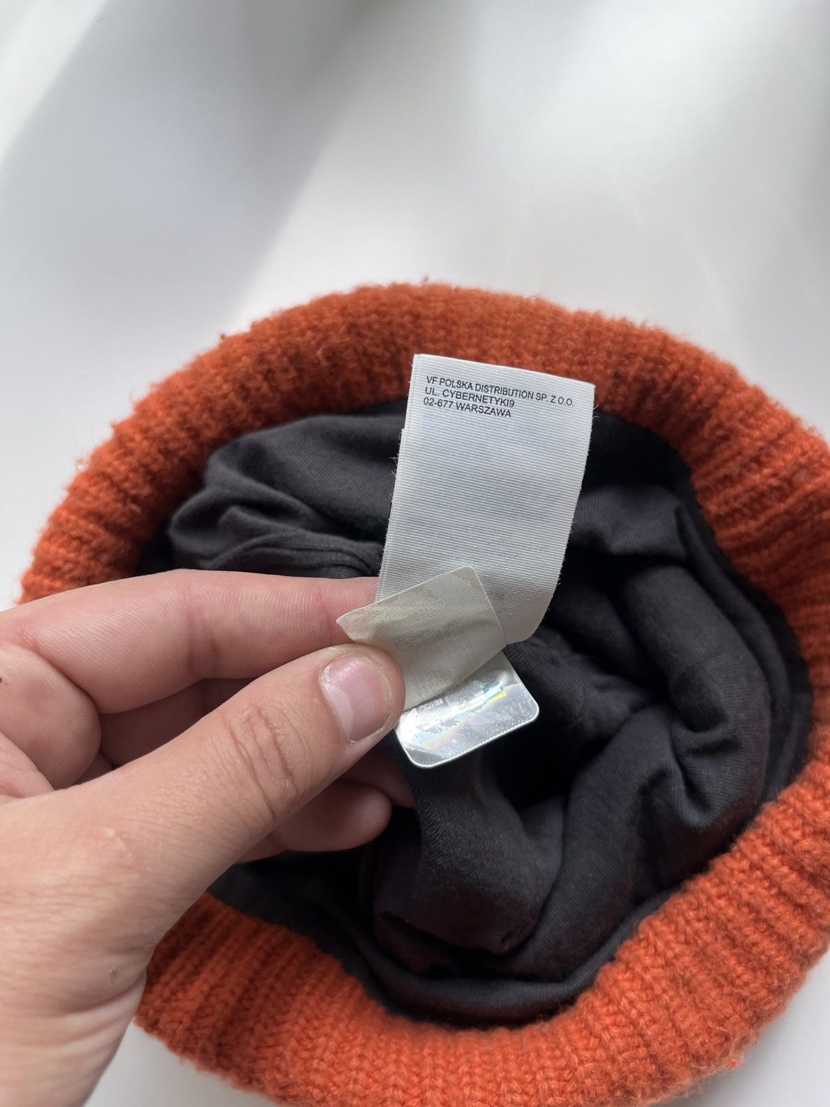 The North Face × Vintage Vintage The North Face Beanie Hat Y2K Size ONE SIZE - 4 Thumbnail