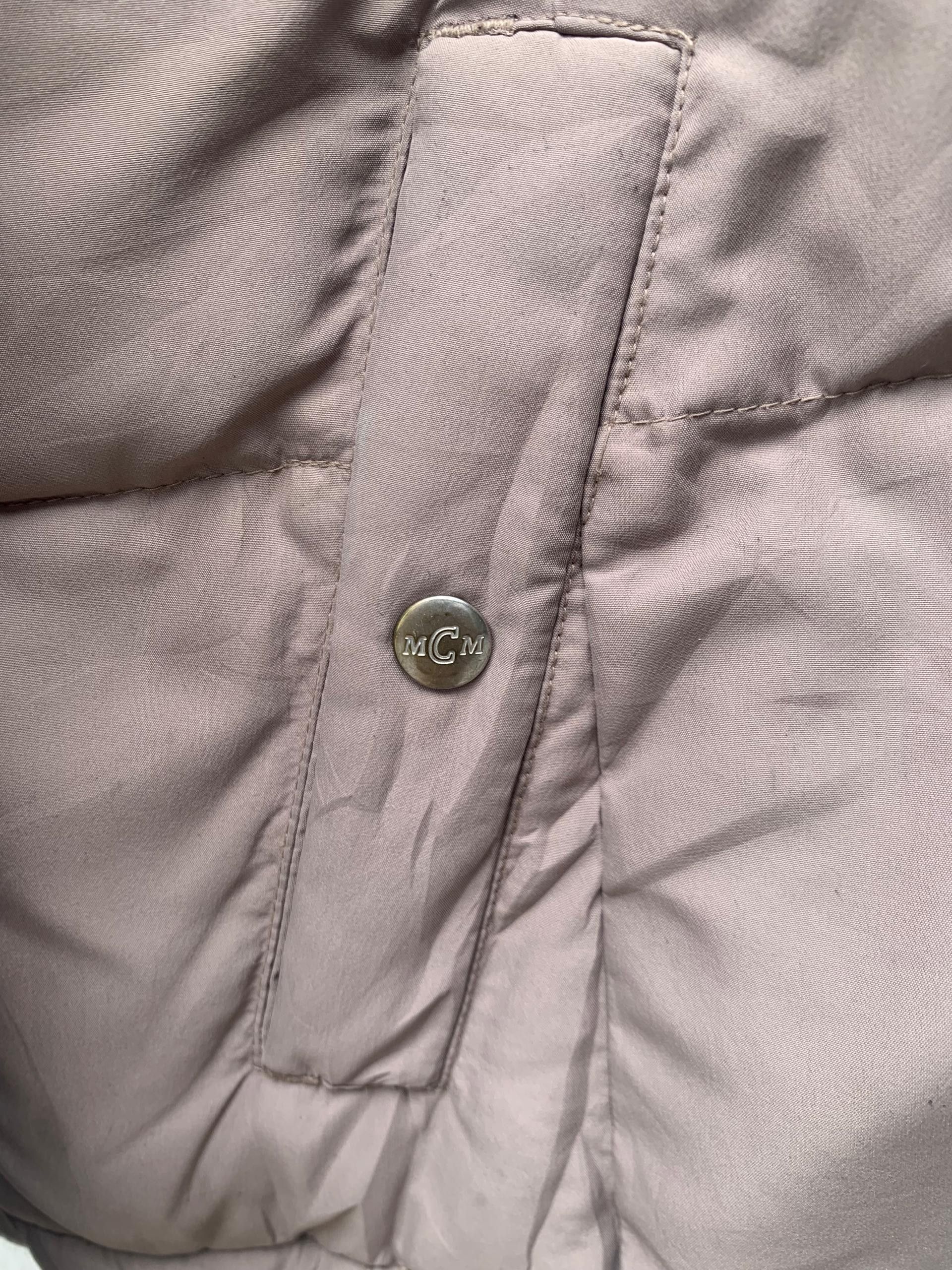 MCM Vintage MCM Legere Monogram Puffer Fur Hoodie Jacket Size US L / EU 52-54 / 3 - 10 Thumbnail