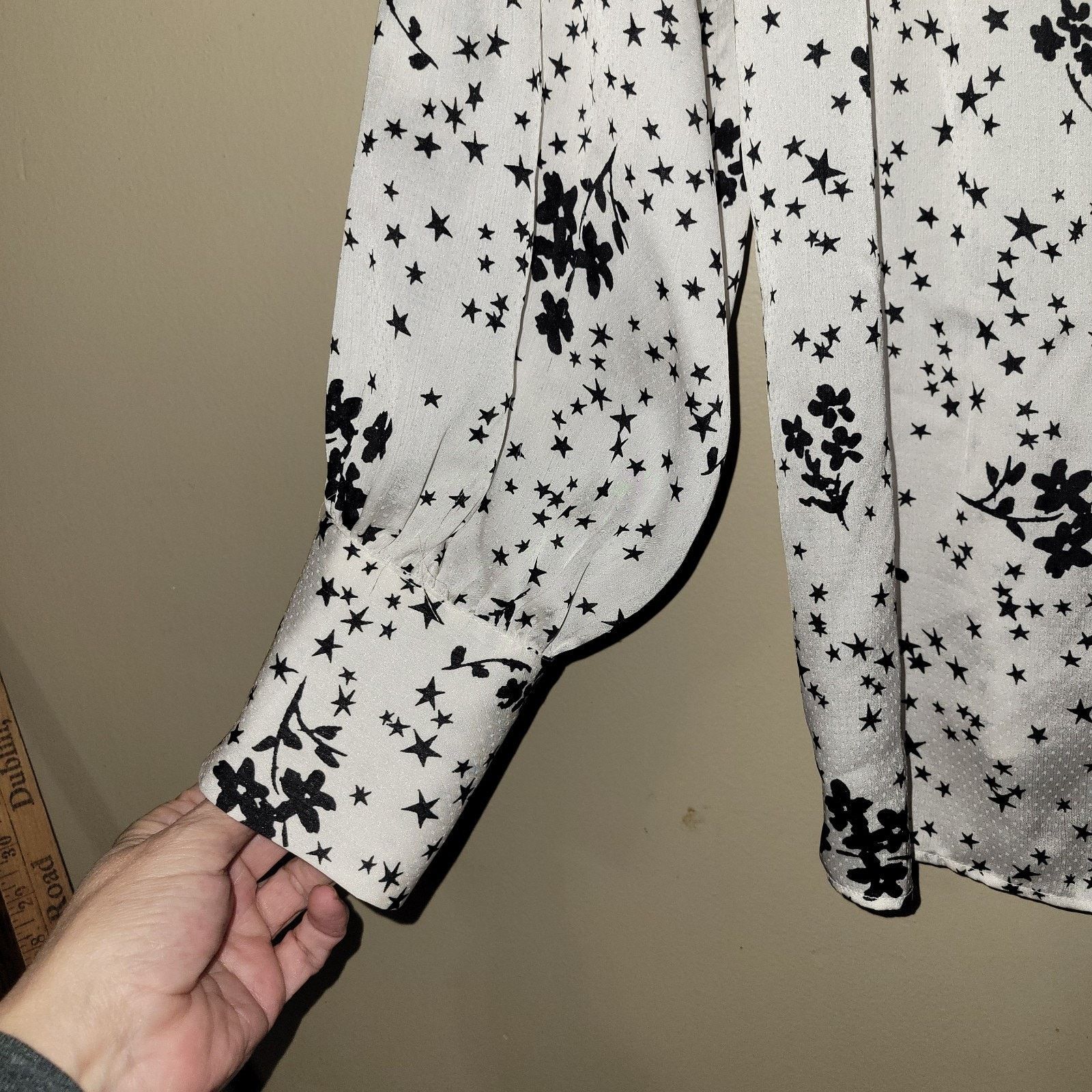 Zara Zara Star Floral Print Tie Front Blouse Size Medium Size M / US 6-8 / IT 42-44 - 11 Thumbnail