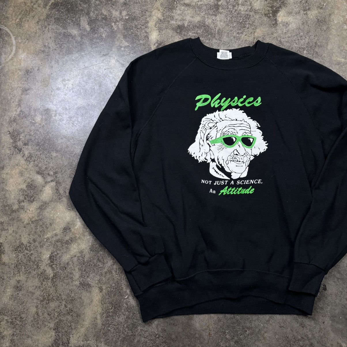 Vintage vintage albert Einstein science funny baggy sweatshirt Size US XXL / EU 58 / 5 - 3 Thumbnail