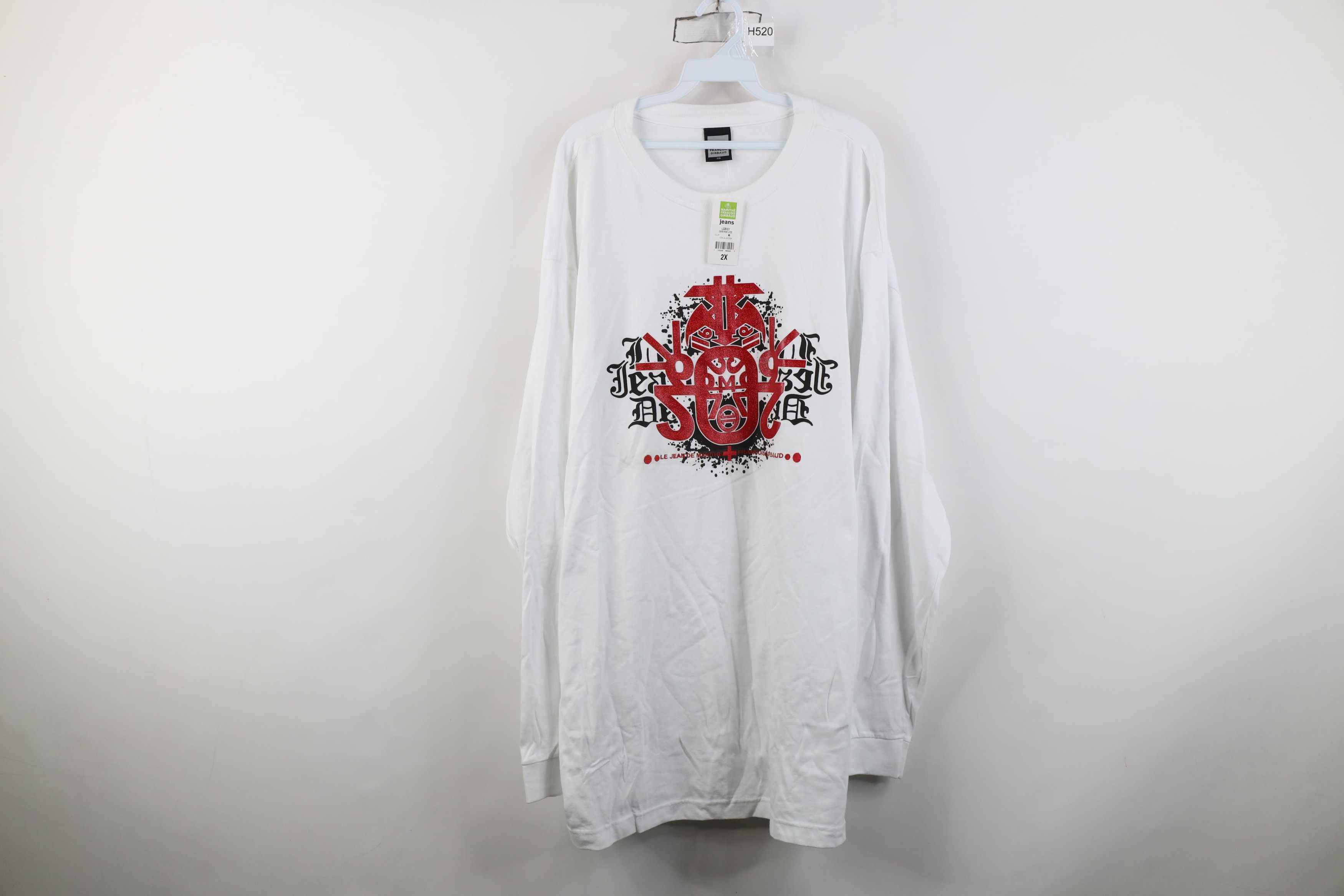 Marithe + Francois Girbaud Deadstock Vintage 90s Marithe Francois Girbaud T-Shirt Size US XXL / EU 58 / 5 - 1 Thumbnail
