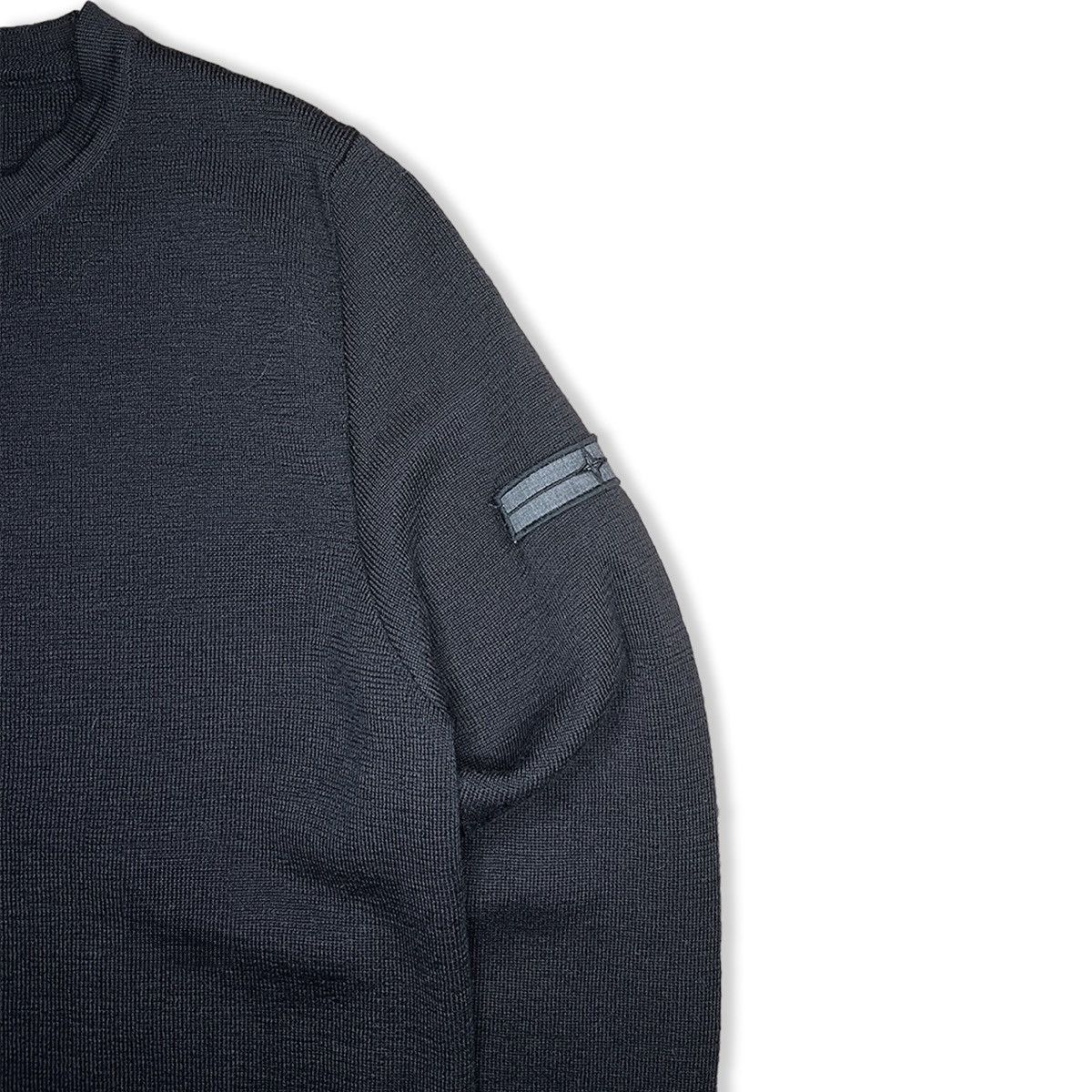 Stone Island 2008 Stone Island Denims Knitted Wool Pullover Size US L / EU 52-54 / 3 - 5 Thumbnail
