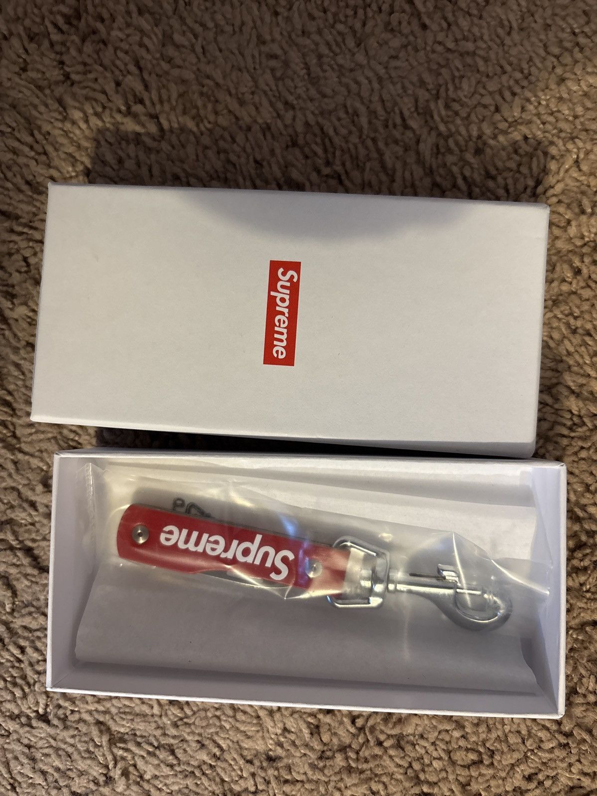 Supreme Leather clip knife Size ONE SIZE - 3 Thumbnail