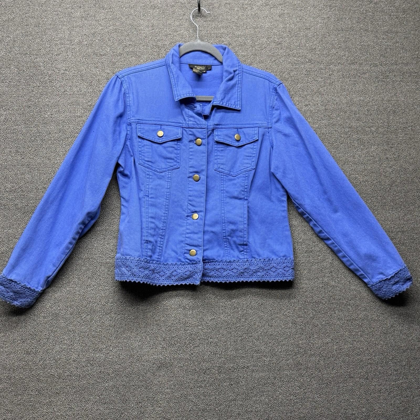 Other Vintage Twiggy London Vibrant Indigo Blue Denim Women’s M Size M / US 6-8 / IT 42-44 - 1 Thumbnail