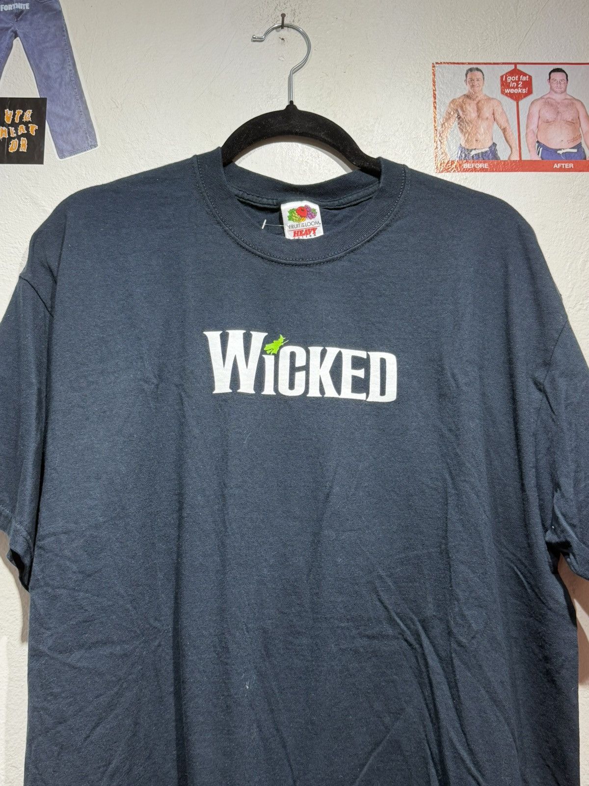 Vintage Vintage 90s Wicked Broadway tee Size US XL / EU 56 / 4 - 4 Thumbnail