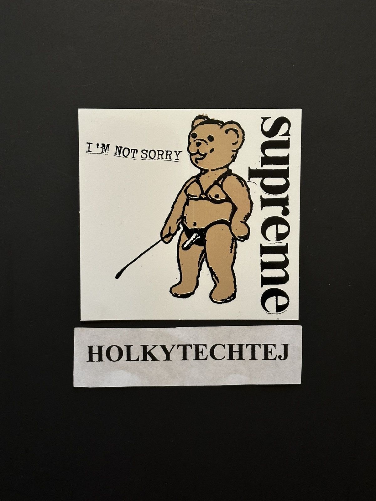 Supreme Supreme I’m Sorry Sticker Size ONE SIZE - 1 Preview