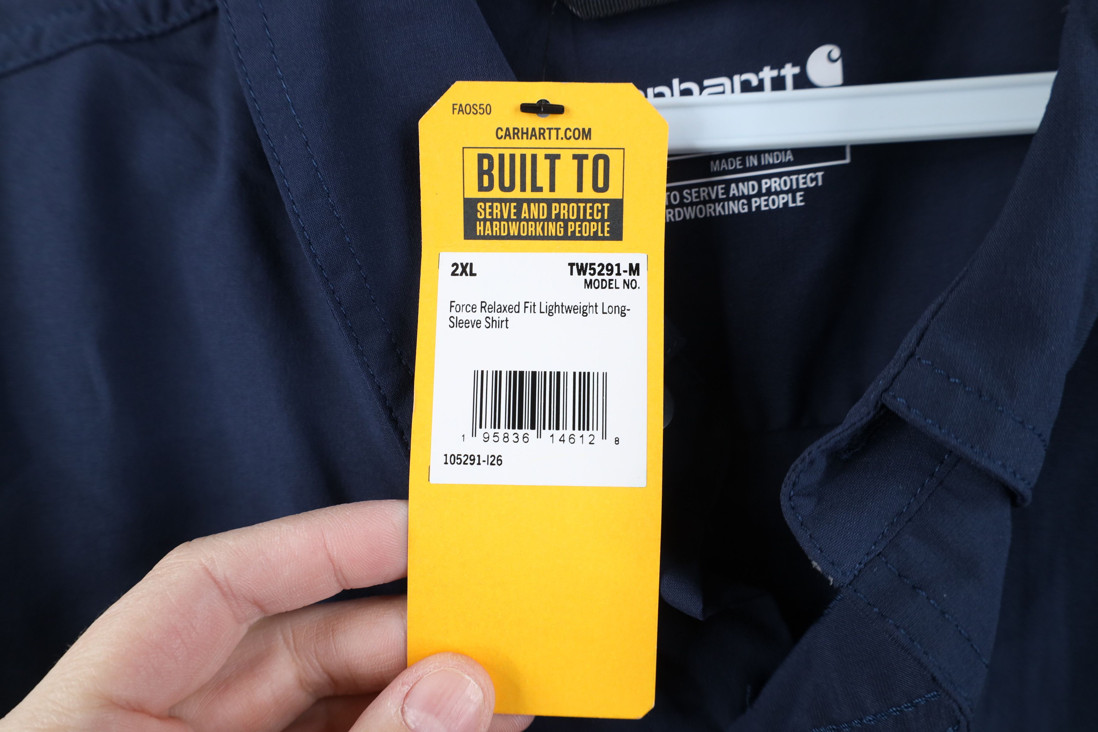 Carhartt New Carhartt Northern Illinois Steel Supply Button Shirt Size US XXL / EU 58 / 5 - 6 Thumbnail