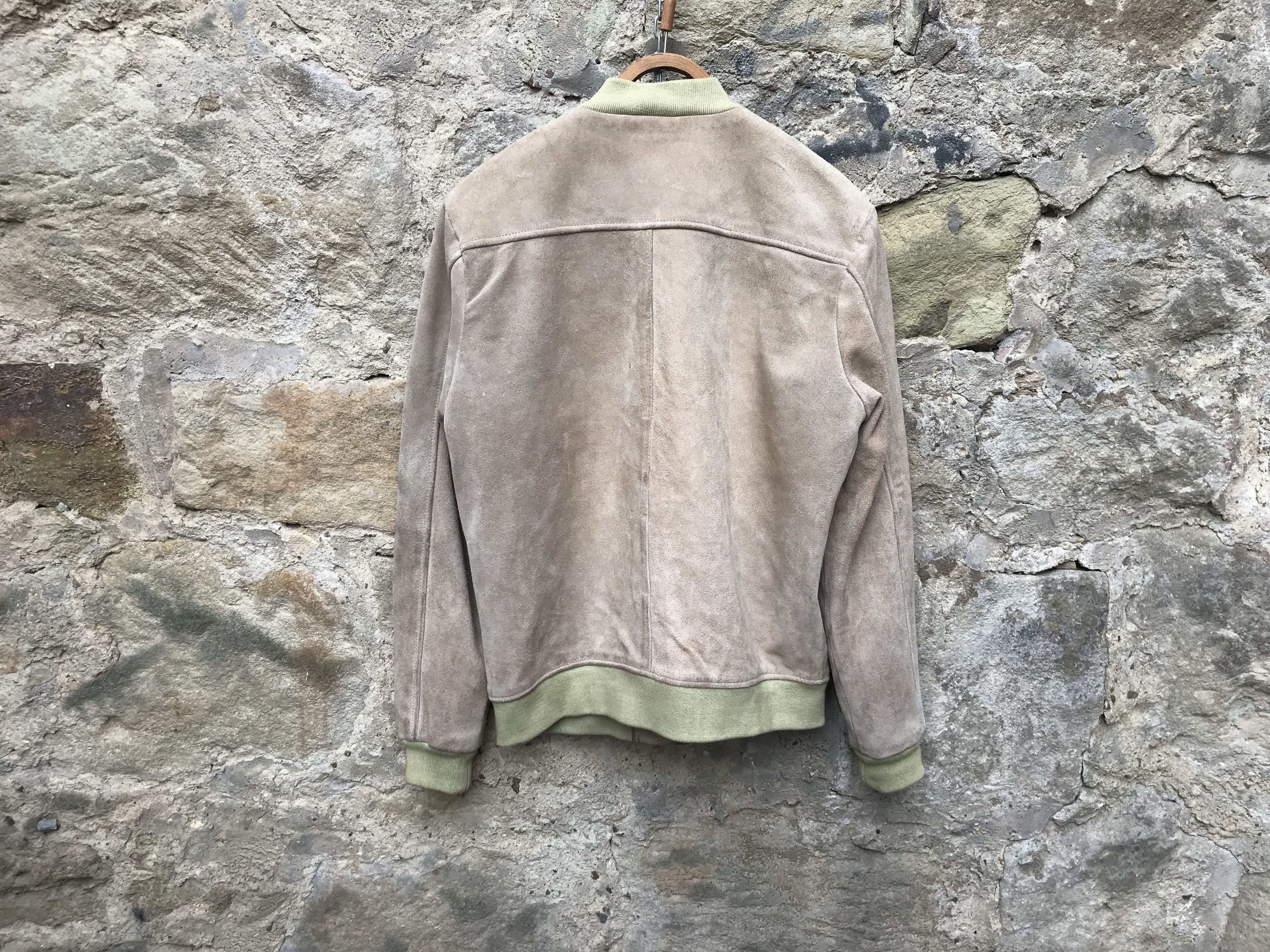 Vintage WEARECPH Suede Bomber Leather Jacket Size US M / EU 48-50 / 2 - 7 Thumbnail