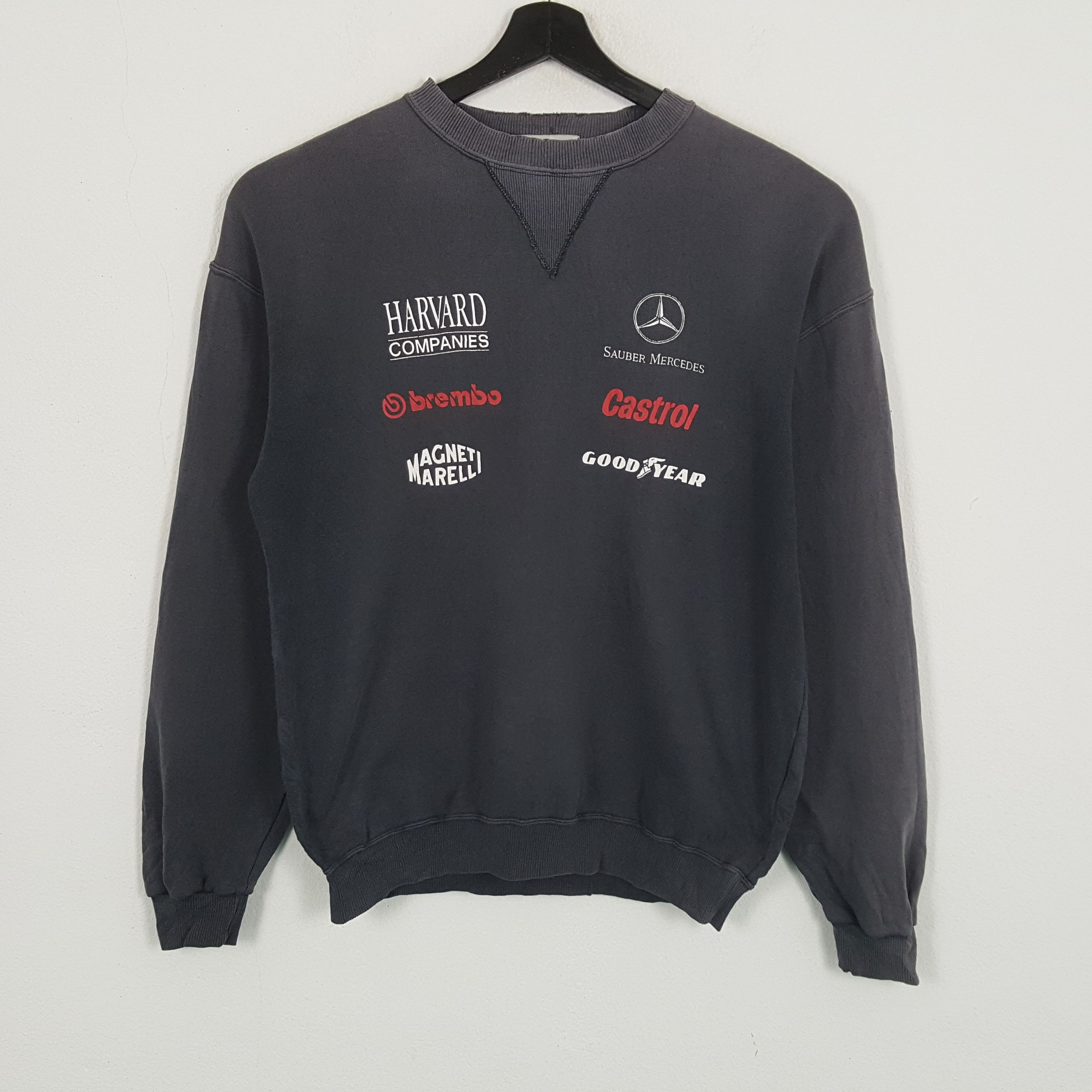 Mercedes-Benz × Vintage MERCEDES MAGNETI MARELLI Promo Style Sweatshirt Size US M / EU 48-50 / 2 - 1 Thumbnail