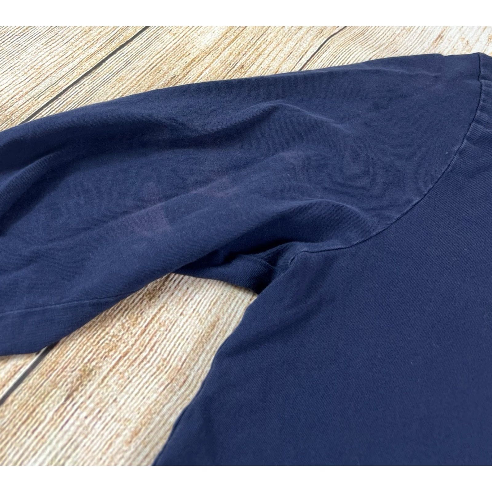 Ralph Lauren Mens Polo Ralph Lauren Classic Fit Logo Spell Out T Shirt Long Sleeve Navy XL Size US XL / EU 56 / 4 - 5 Thumbnail