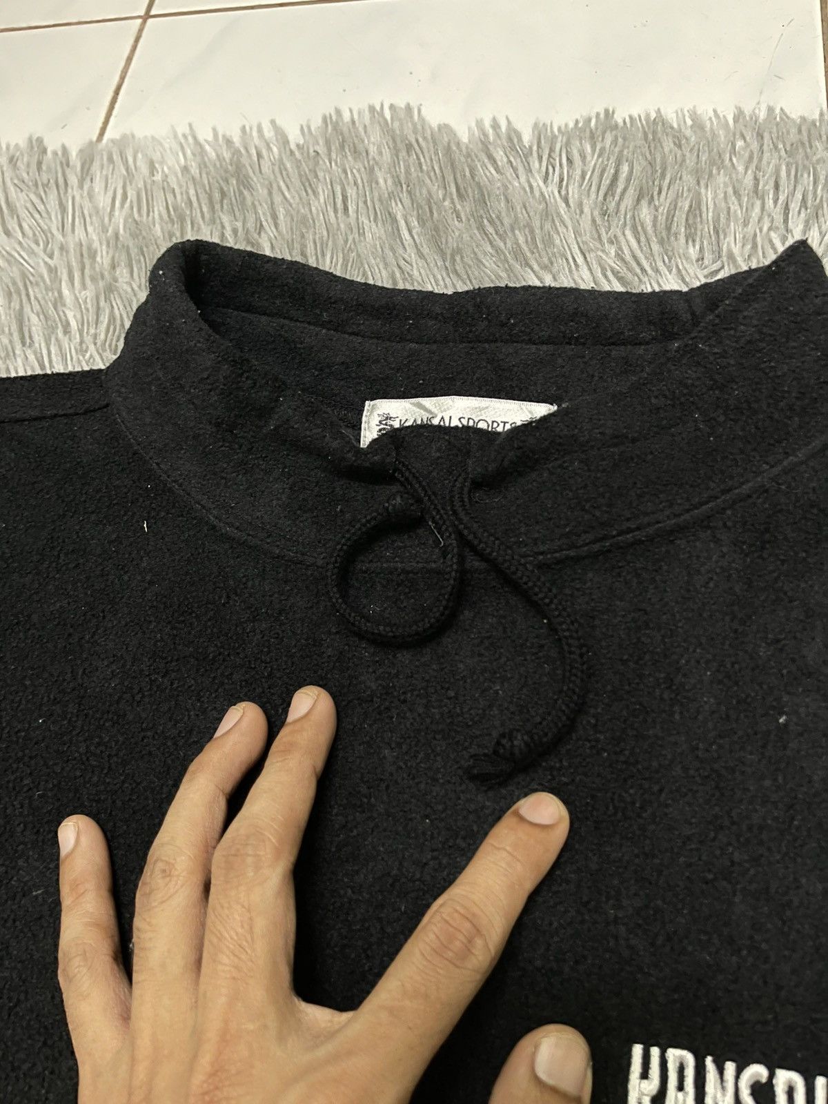 Kansai Yamamoto 90s KANSAI SPORT FLEECE EMBROIDERY LOGO RARE Size US M / EU 48-50 / 2 - 8 Thumbnail