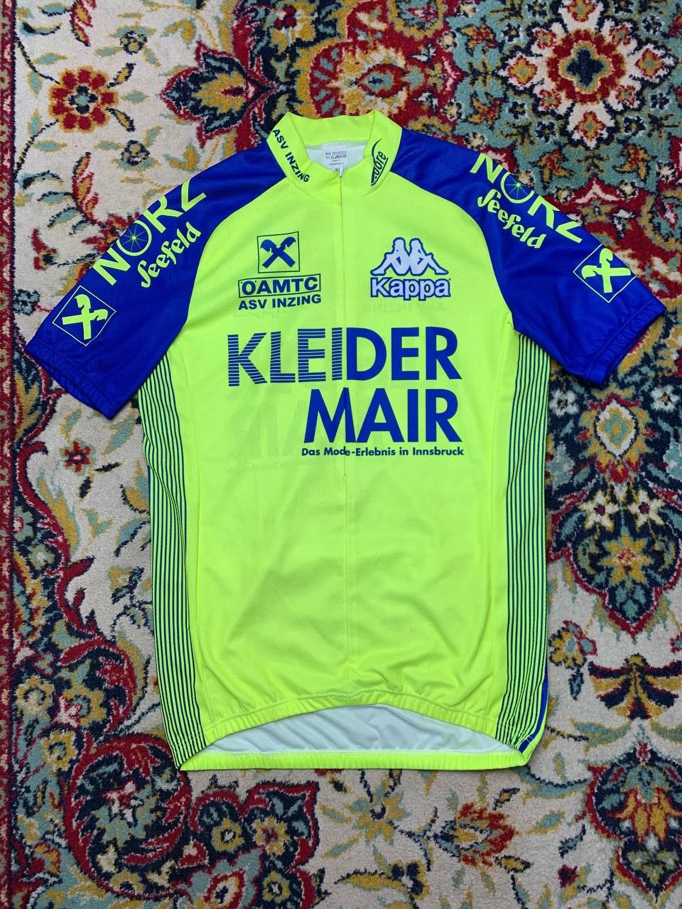 Kappa Vintage KAPPA Cycling Jersey MADE IN SWITZERLAND Size XL Size US XL / EU 56 / 4 - 1 Thumbnail