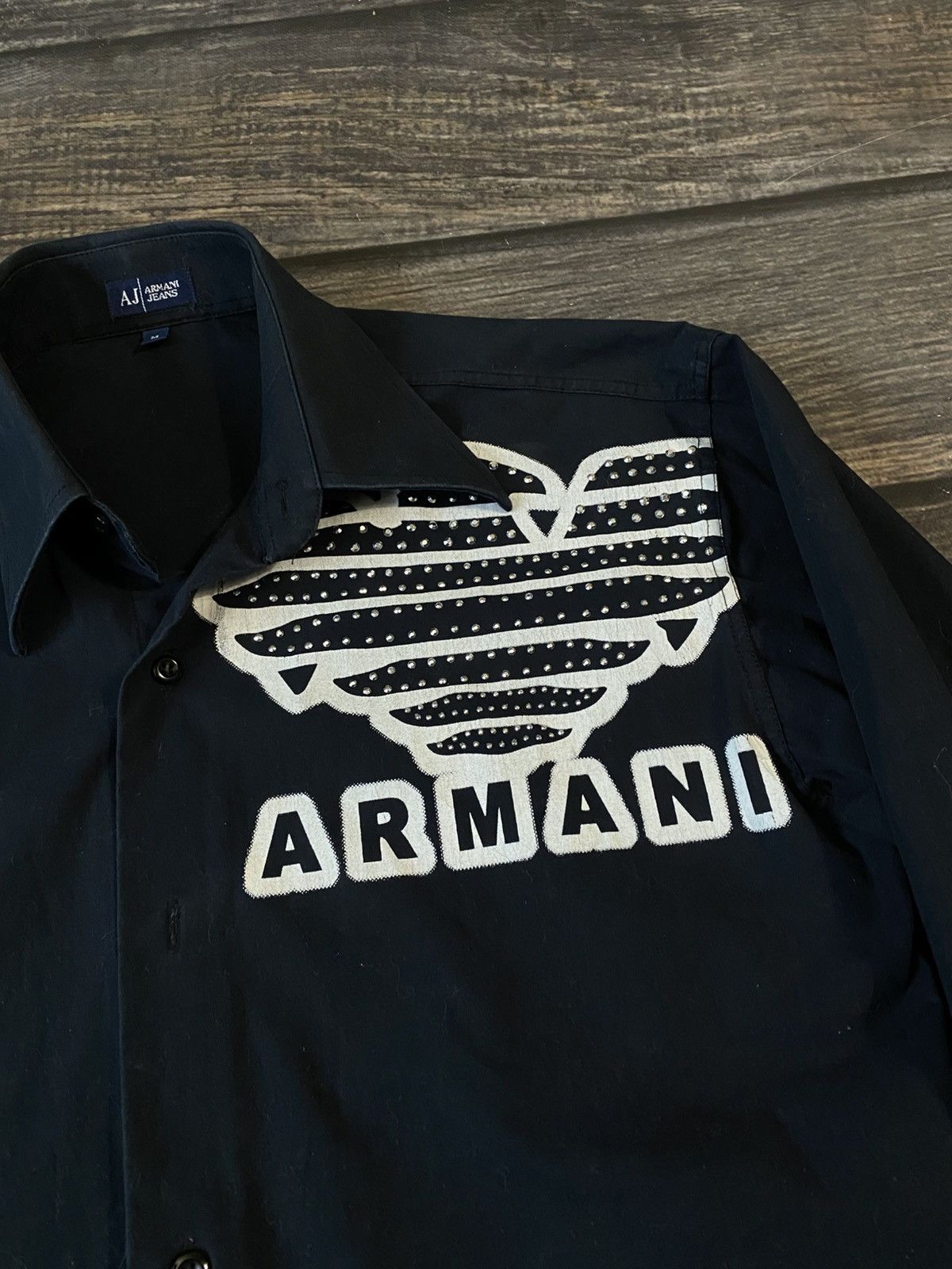 Armani 90’s Armani Archive Vintage Heavy Shirt Size US M / EU 48-50 / 2 - 4 Thumbnail