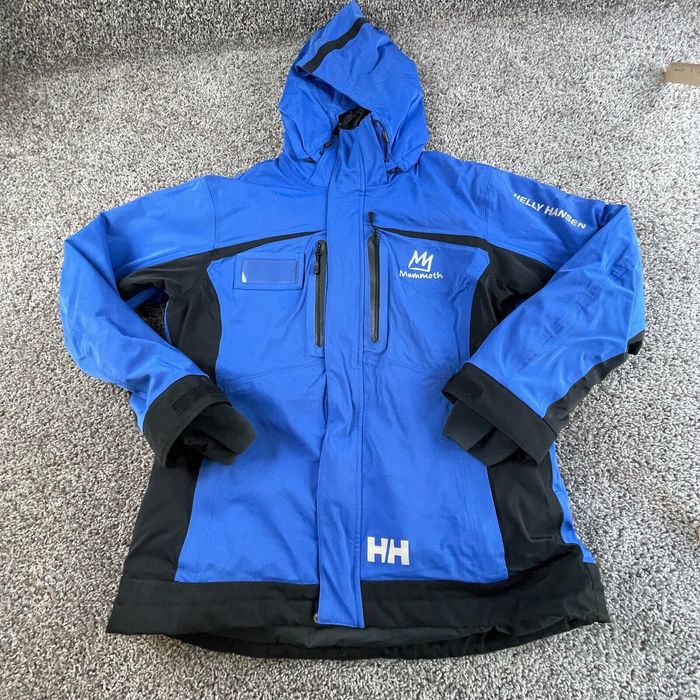 Helly Hansen Helly Hansen Jacket Women XL Hooded Insulated Puffer Blue
