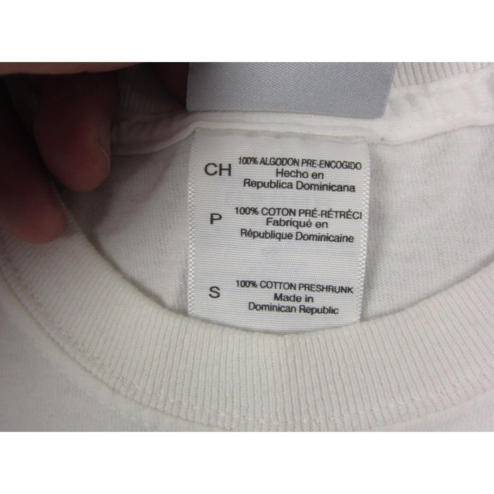 Vintage Boeing Shirt Adult S White Cotton Logo Vintage Sold - Mens T-Shirt - Short Sleeve Crew Neck Aviation City Transportation 90s Size US S / EU 44-46 / 1 - 6 Thumbnail