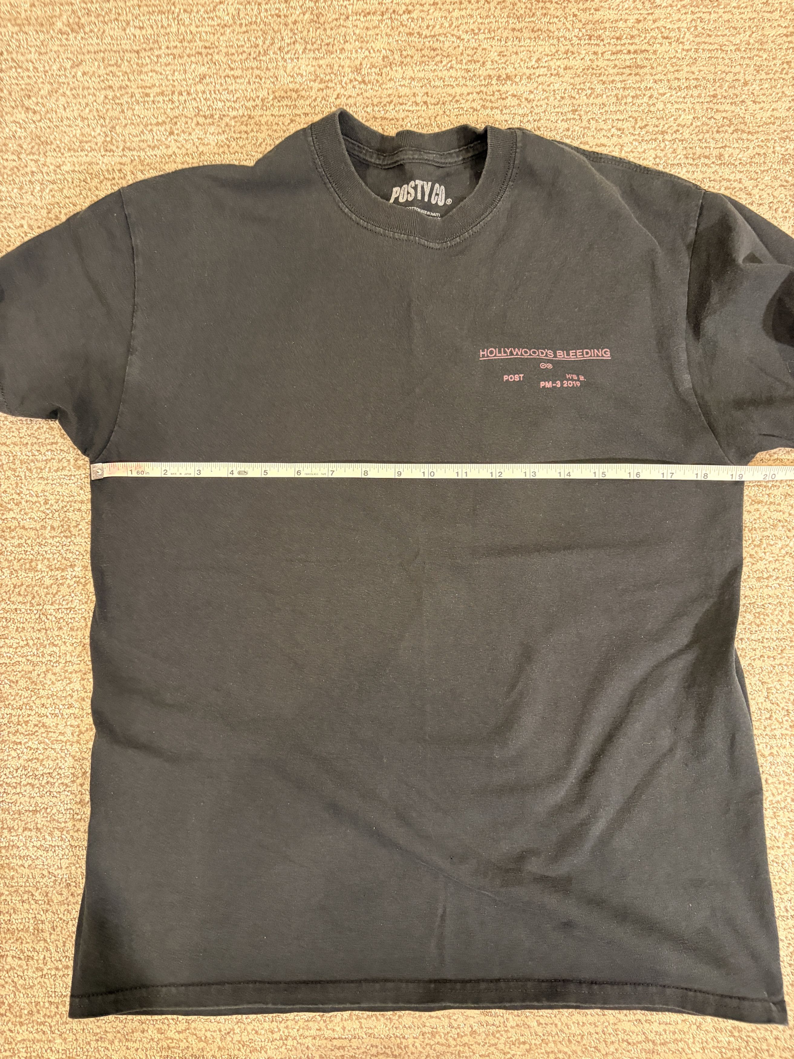 Band Tees Post malone ‘Hollywood bleeding tour 2020’ Size US M / EU 48-50 / 2 - 3 Thumbnail