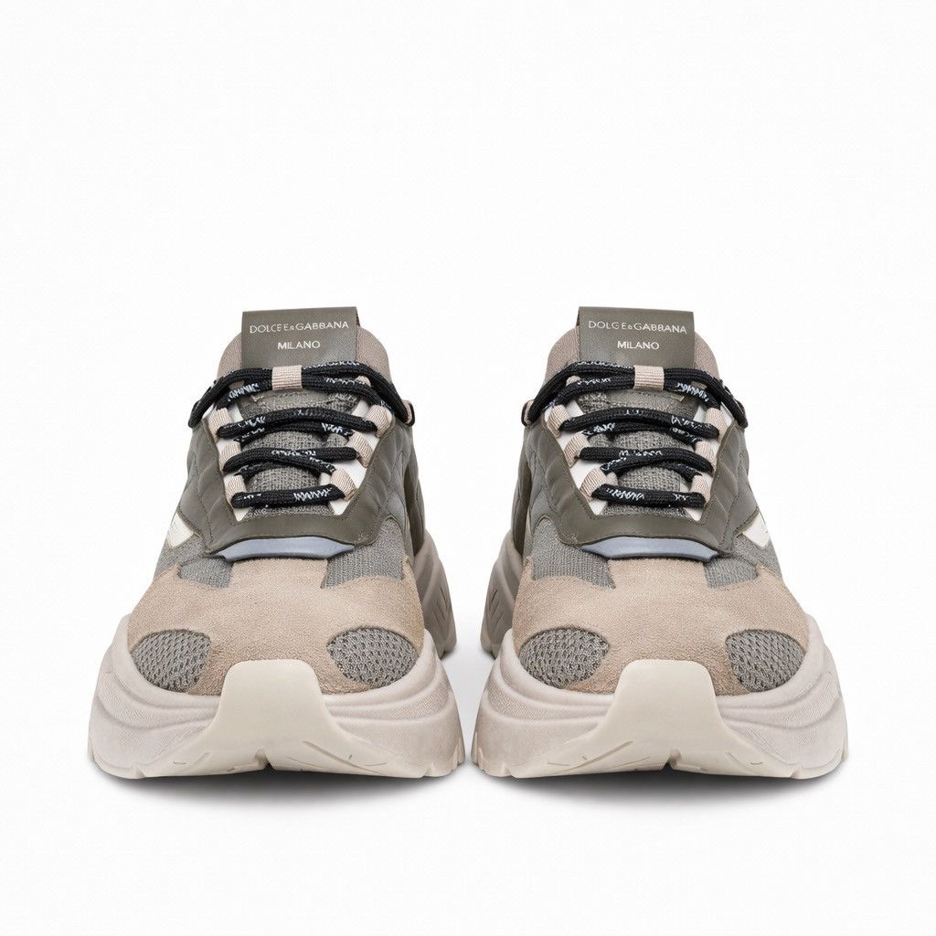 Dolce & Gabbana Dolce & Gabbana Daymaster Beige sneakers Suede Size US 10.5 / EU 43-44 - 2 Thumbnail