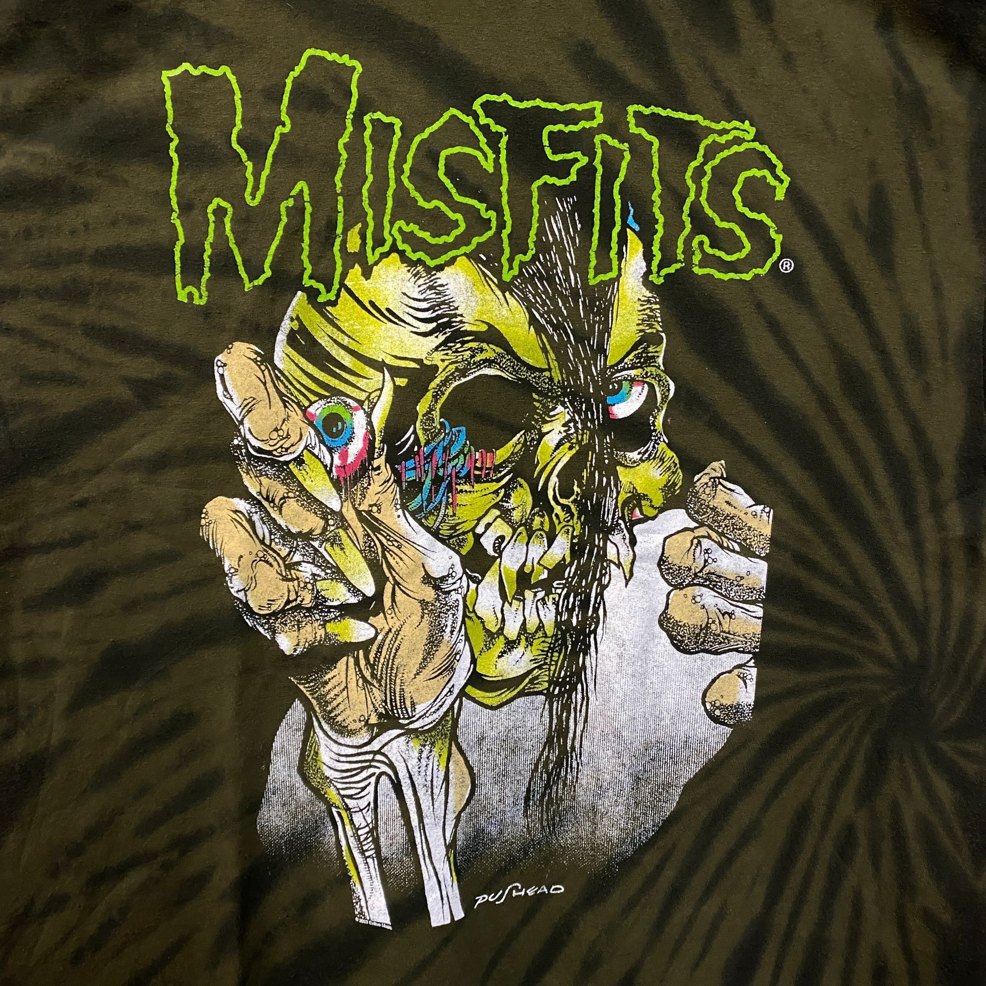 Band Tees × Misfits Misfits Mommy Can I Go Out & Kill Oversized Band Tie Dye lar Size US L / EU 52-54 / 3 - 2 Thumbnail