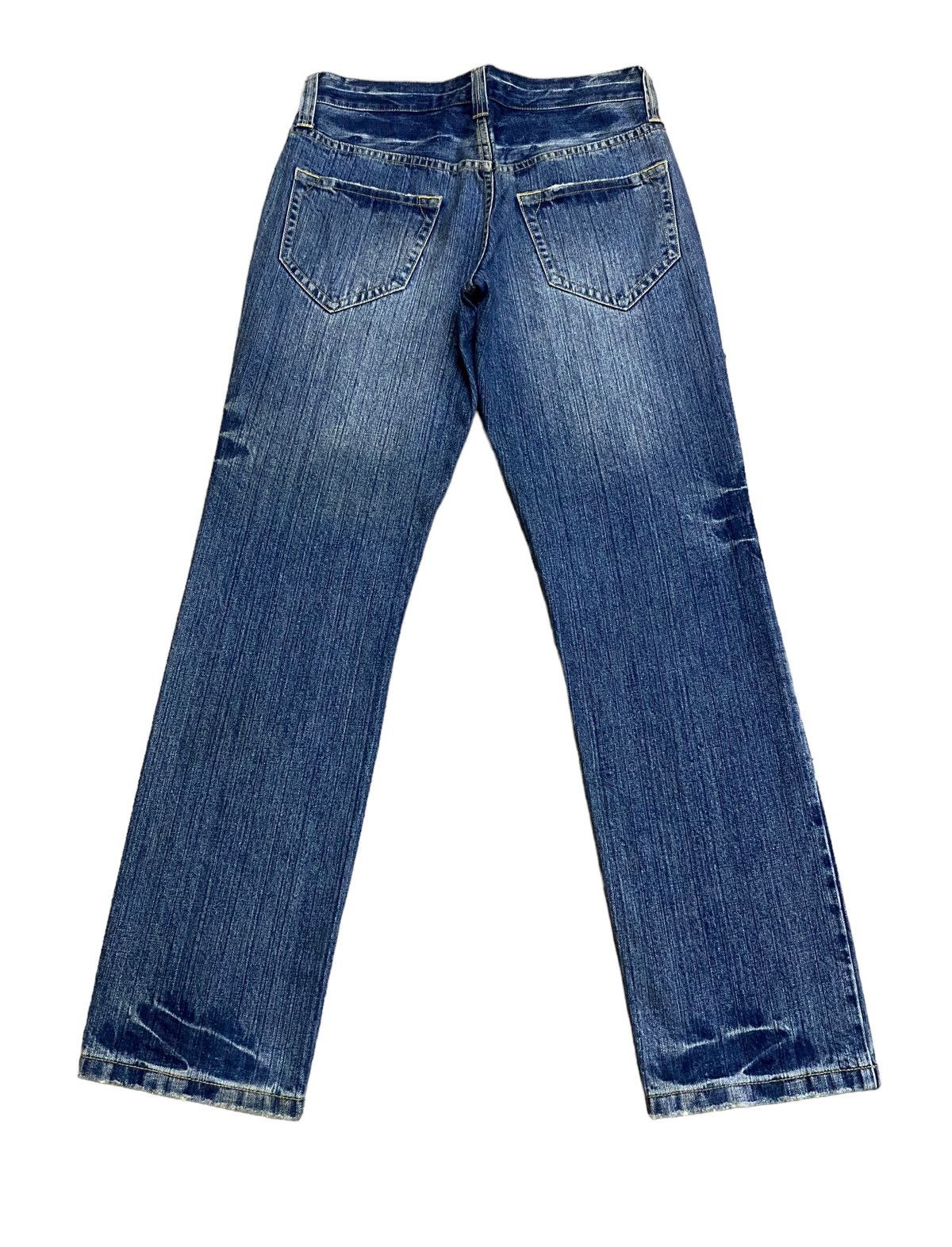 If Six Was Nine Rare Design Vintage Japanese Brand Sukajan Jeans 1990s Size US 30 / EU 46 - 2 Thumbnail