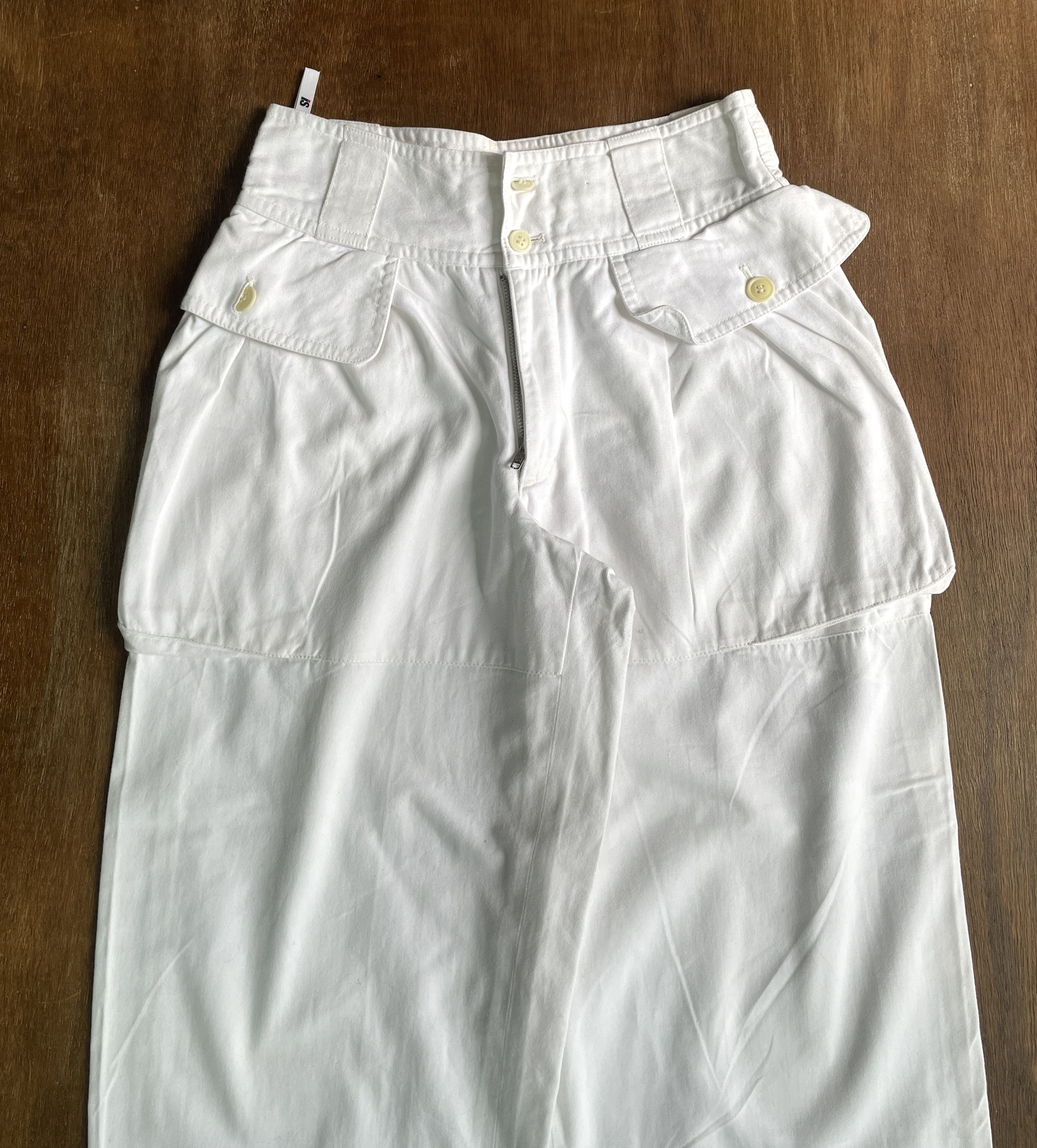 Issey Miyake ISSEY MIYAKE White Balloon Pants Size US 28 / EU 44 - 2 Thumbnail