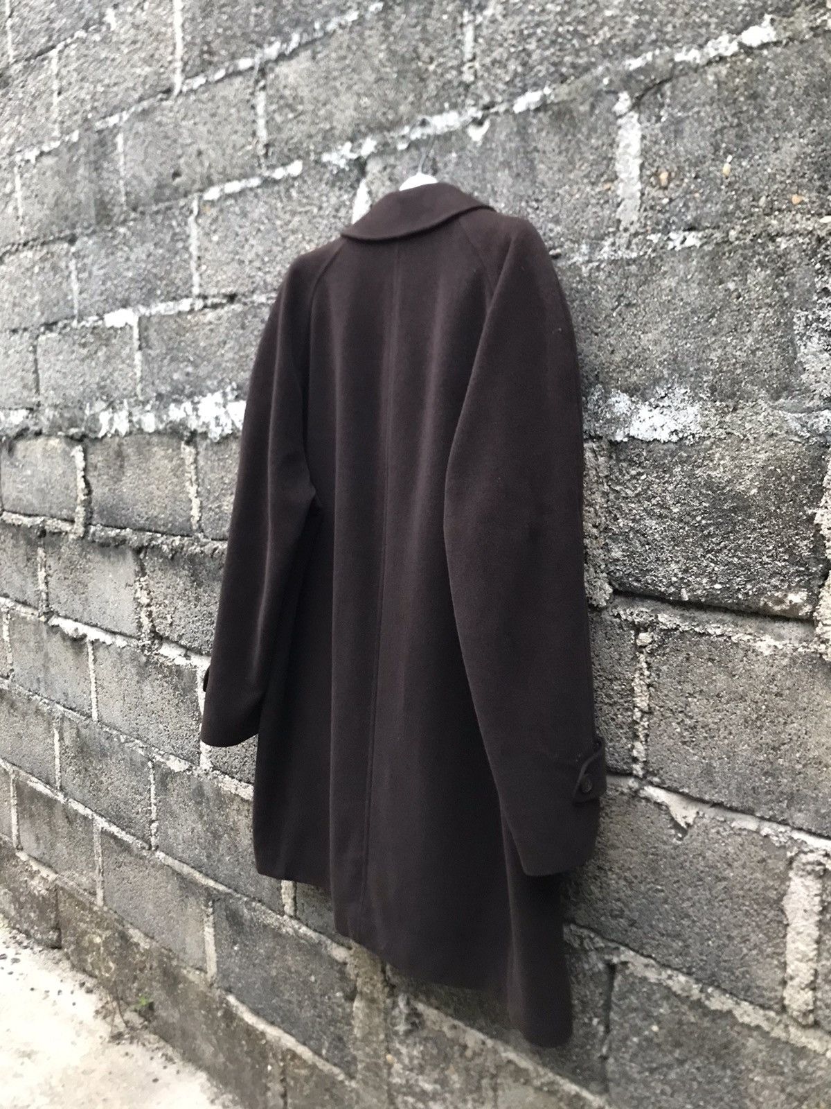 Japanese Brand 🔥Gladan By Blue Rock Brown Wool Long Coat Size US L / EU 52-54 / 3 - 13 Thumbnail