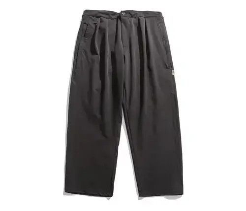 Japanese Brand 21SS Indigo Union Japan Black Straight Legs Pants Size US 33 - 1 Thumbnail