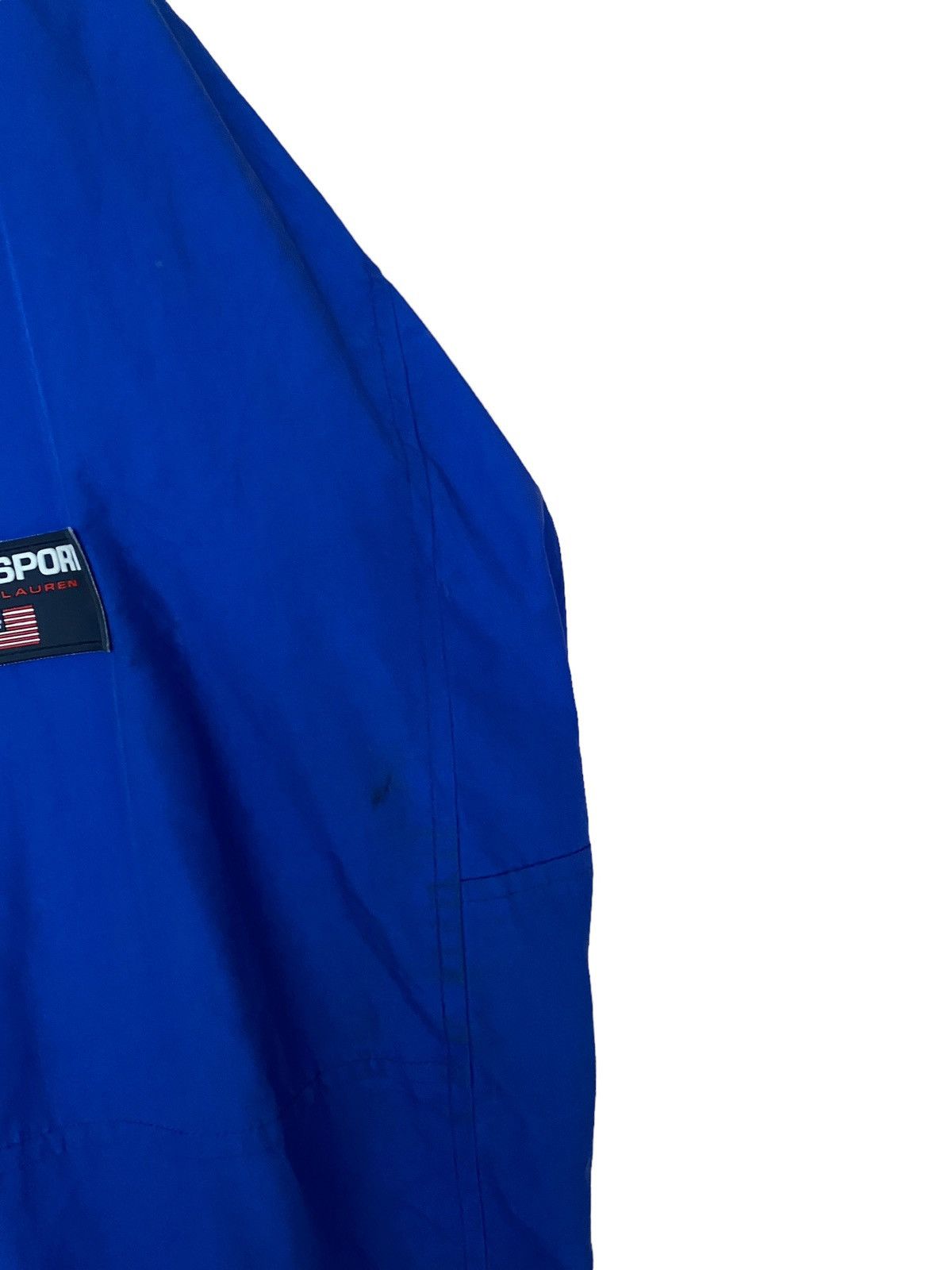Polo Ralph Lauren Vintage Brand Polo Sport Hoodie Windbreaker 1990s Size US L / EU 52-54 / 3 - 7 Thumbnail