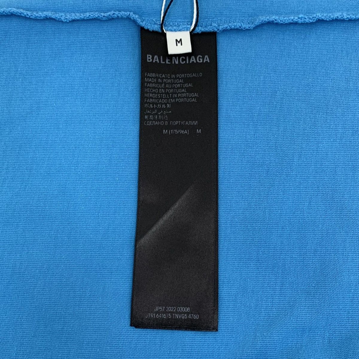Balenciaga Balenciaga Logo Letter Printed Short Sleeve T-shirt K26WX Size US M / EU 48-50 / 2 - 8 Thumbnail