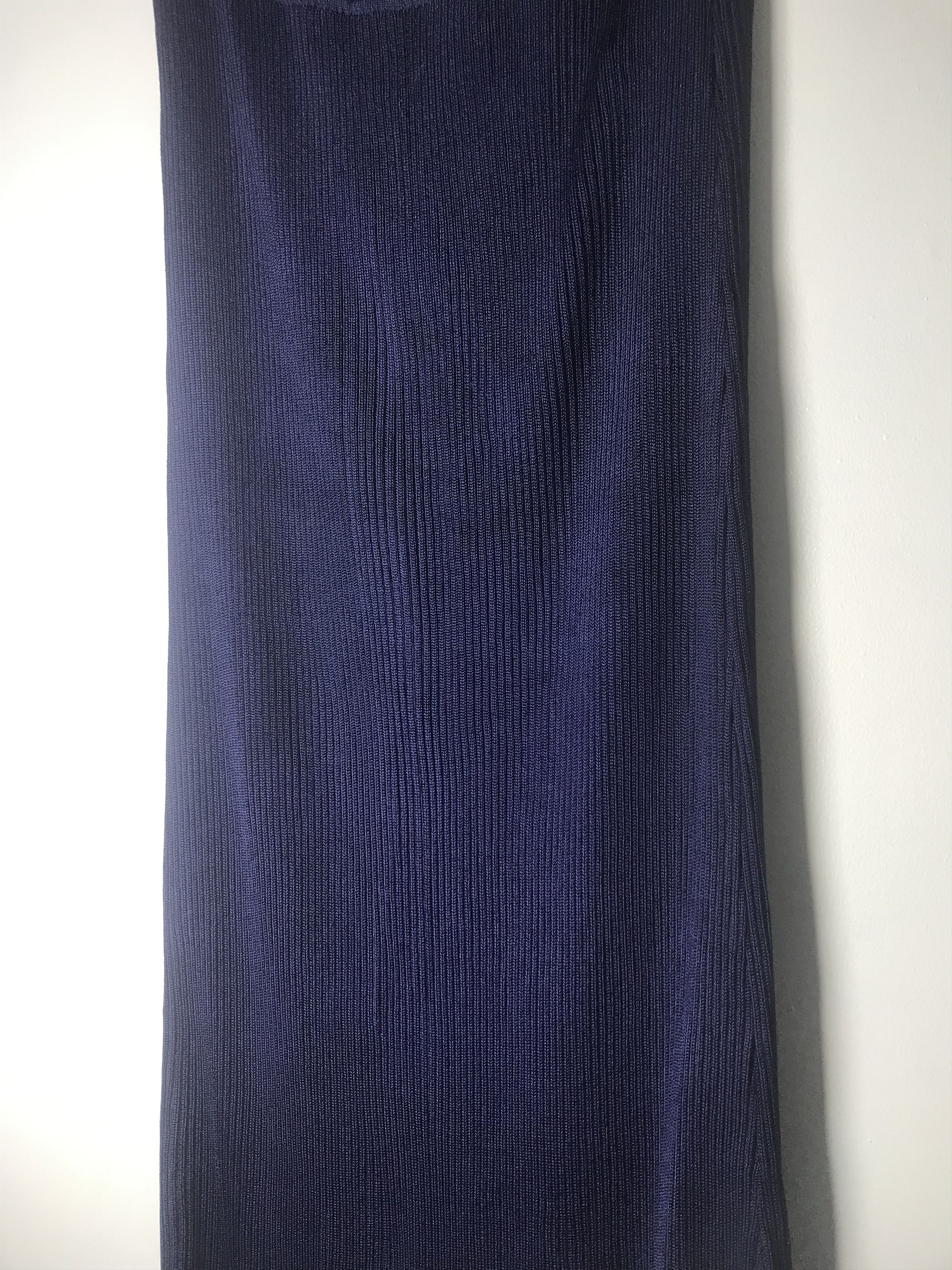 Chanel Chanel Knitted Maxi Skirt Size 22" - 3 Thumbnail