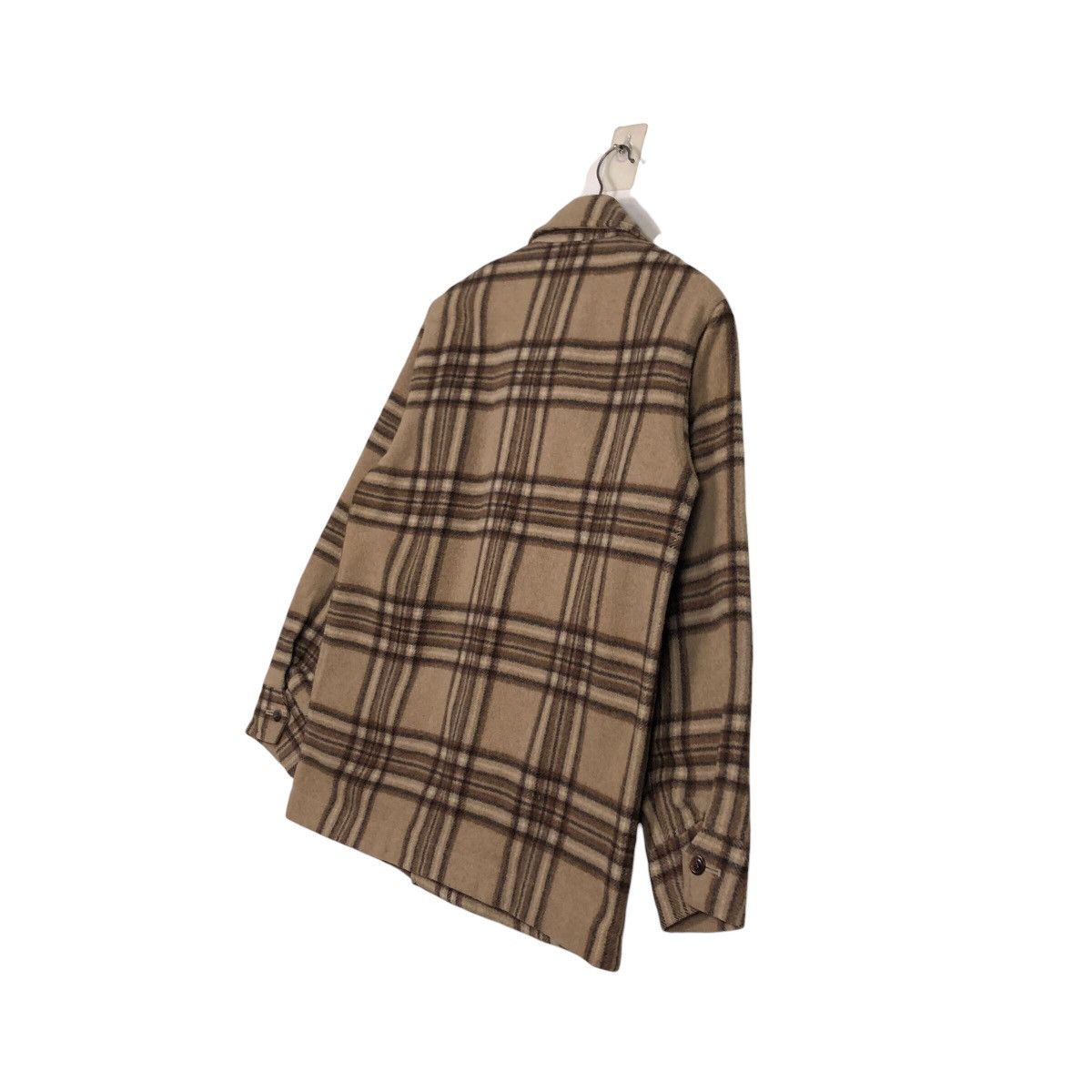 Japanese Brand 📌Vtg Wool Jacket Tartan Design St. Passimon Issey Miyake Size US L / EU 52-54 / 3 - 11 Thumbnail