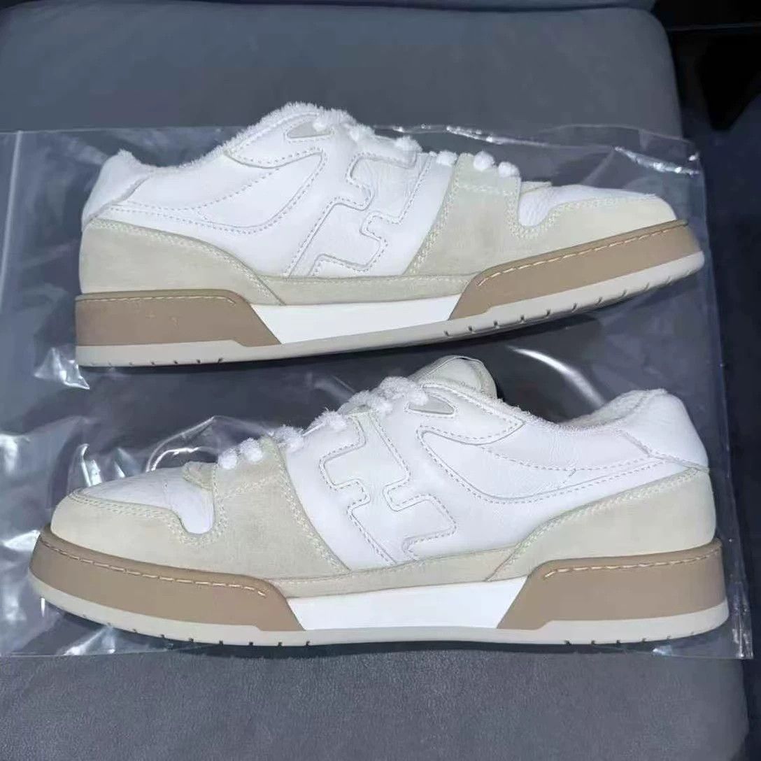 Fendi Fendi Match Embossed Grey/White & White/Brown 45 Size US 11 / EU 44 - 2 Thumbnail