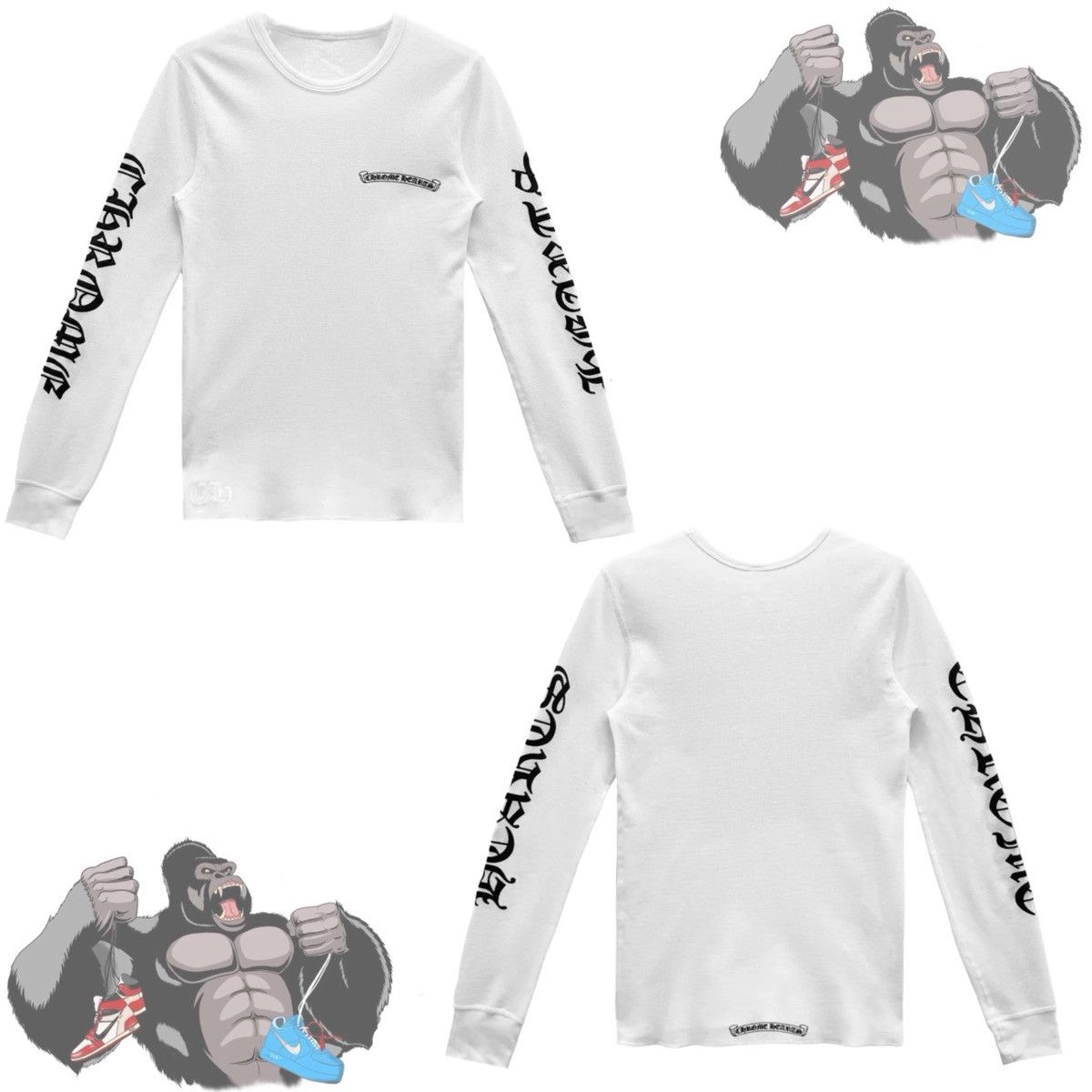 Chrome Hearts Thermal Scroll Long Sleeve