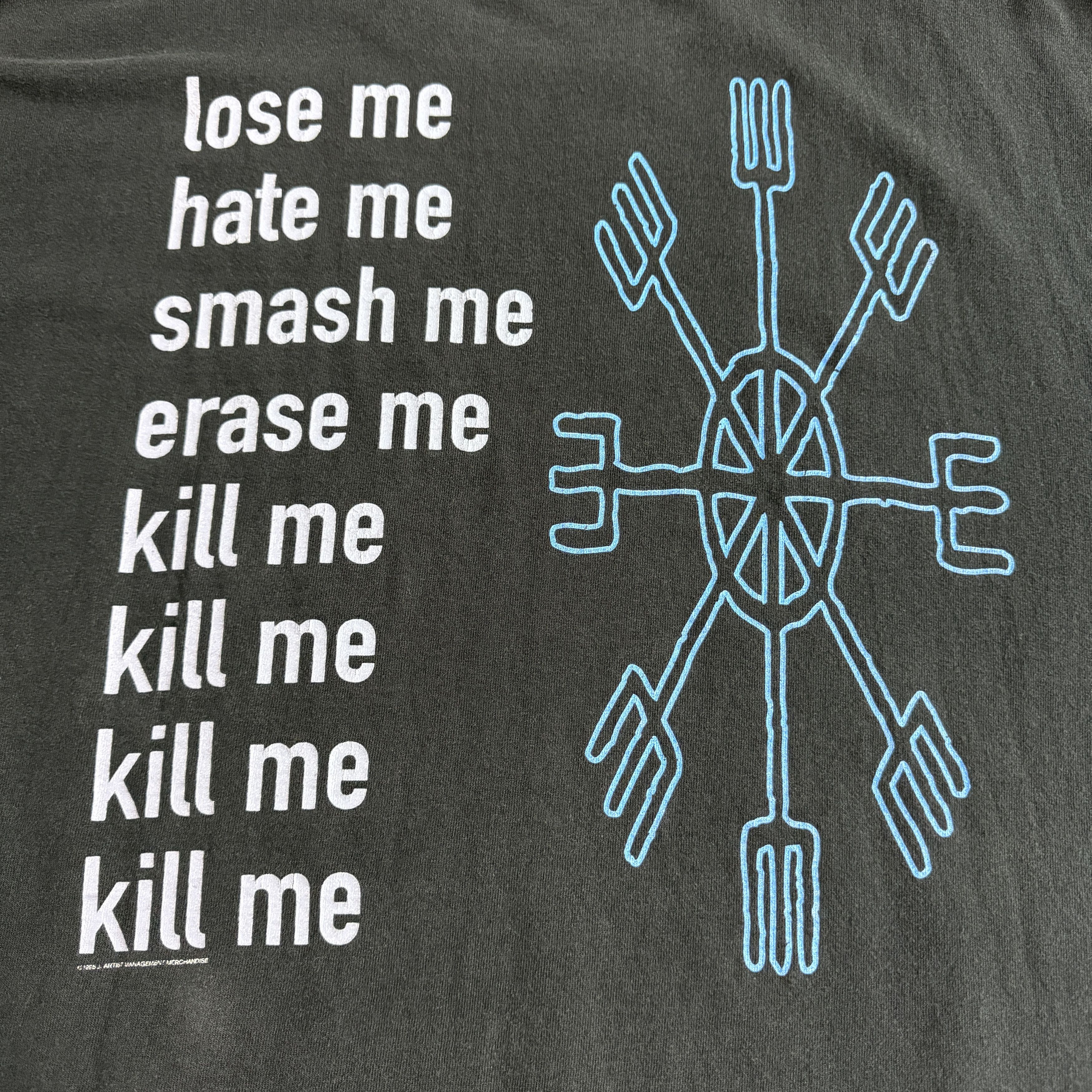 Band Tees Vintage 90s Nine Inch Nails ‘Eraser’ T-shirt Size US XL / EU 56 / 4 - 4 Thumbnail