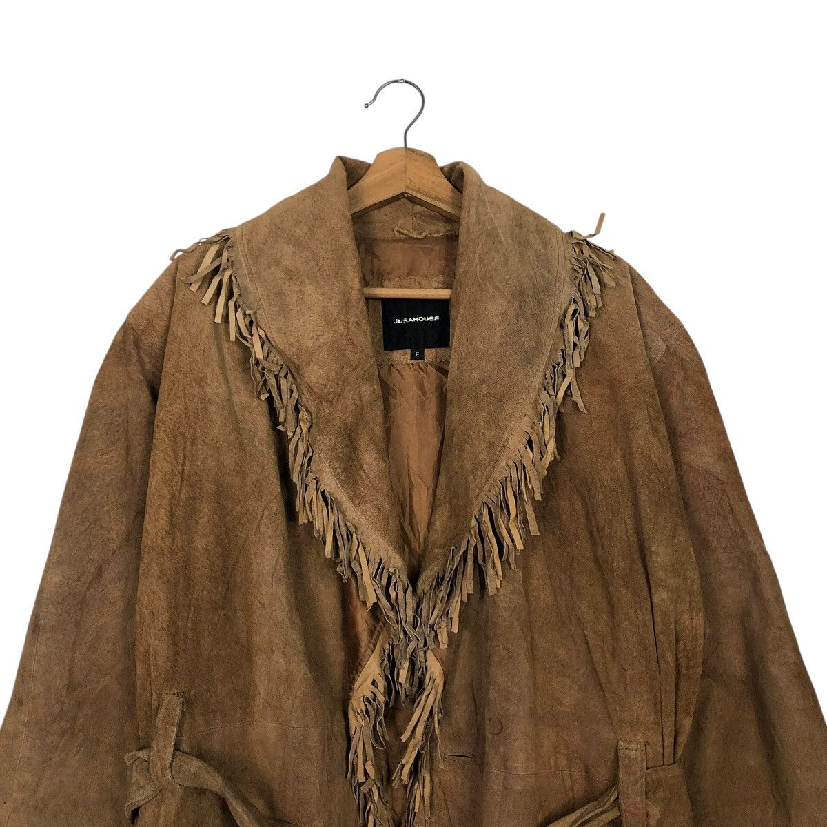 Vintage 🔥VINTAGE COWBOY DESIGN LEATHER JACKET JURAHOUSE ISSEY MIYAKE Size US M / EU 48-50 / 2 - 5 Thumbnail