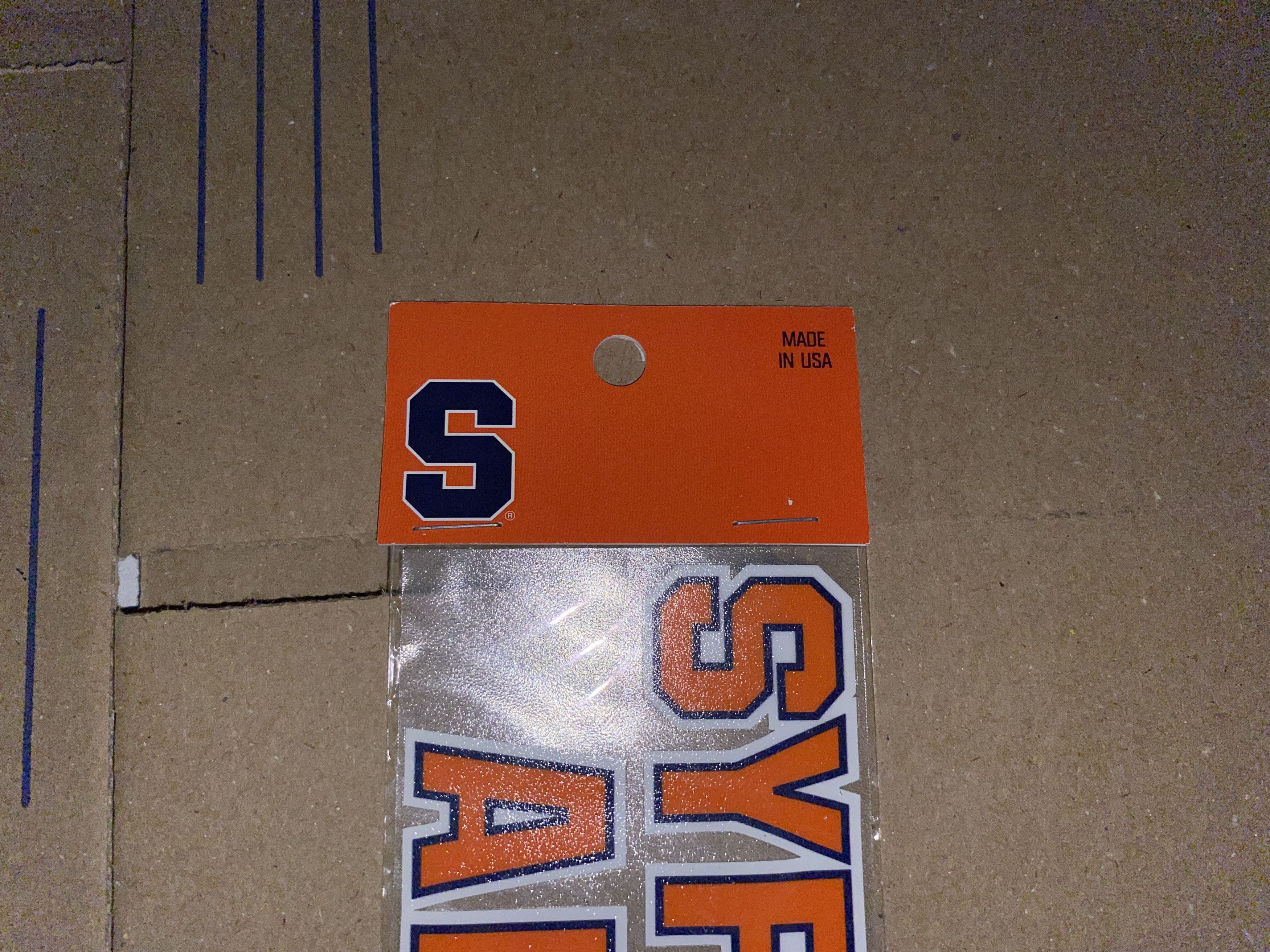 NCAA Syracuse ALUMNI Decal Sticker University College Sports NYC Size ONE SIZE - 4 Thumbnail