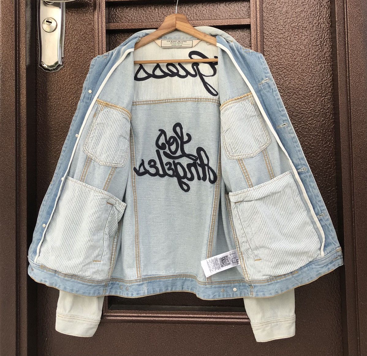 Guess Guess Los Angeles Oversized Vintage Denim Jacket Size US M / EU 48-50 / 2 - 6 Thumbnail