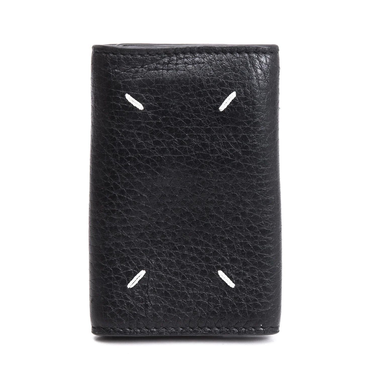 Maison Margiela Leather Key Case in Black Size ONE SIZE - 1 Thumbnail