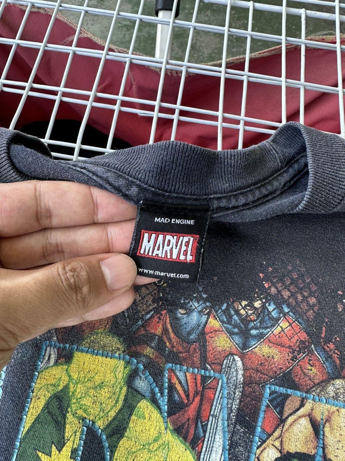 Marvel Comics × Vintage Vintage Mavel Civil Wars 00s Size US XL / EU 56 / 4 - 5 Thumbnail