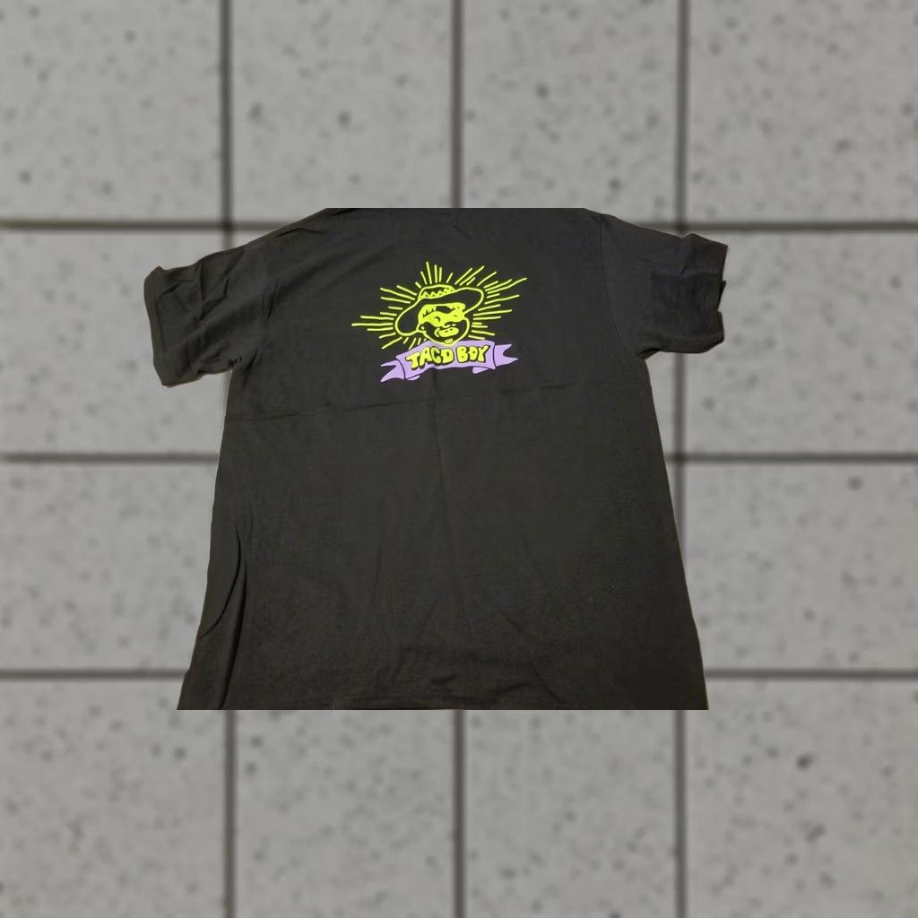 Gildan Mens New Taco Boy Cotton Shirt Large Black Novelty Size US L / EU 52-54 / 3 - 1 Thumbnail