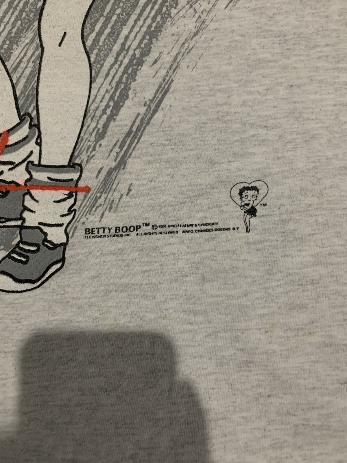 Vintage Vintage 90s Betty Boop "Personal Best Tennis" T-Shirt Size M / US 6-8 / IT 42-44 - 5 Thumbnail