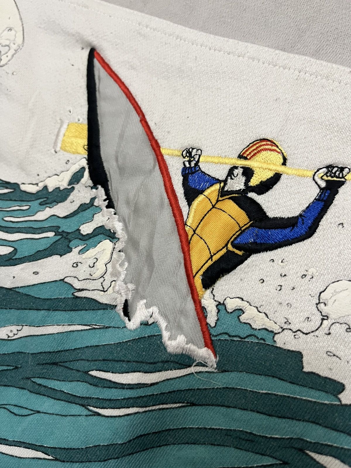 Adidas Rare vintage 80s Adidas Devil's Toenail Kayaking sweatshirt Size US M / EU 48-50 / 2 - 6 Thumbnail