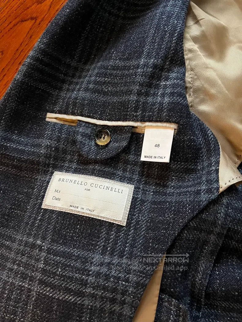 Brunello Cucinelli Brunello Cucinelli Sleeveless jacket with outer shell made Size 48L - 6 Thumbnail