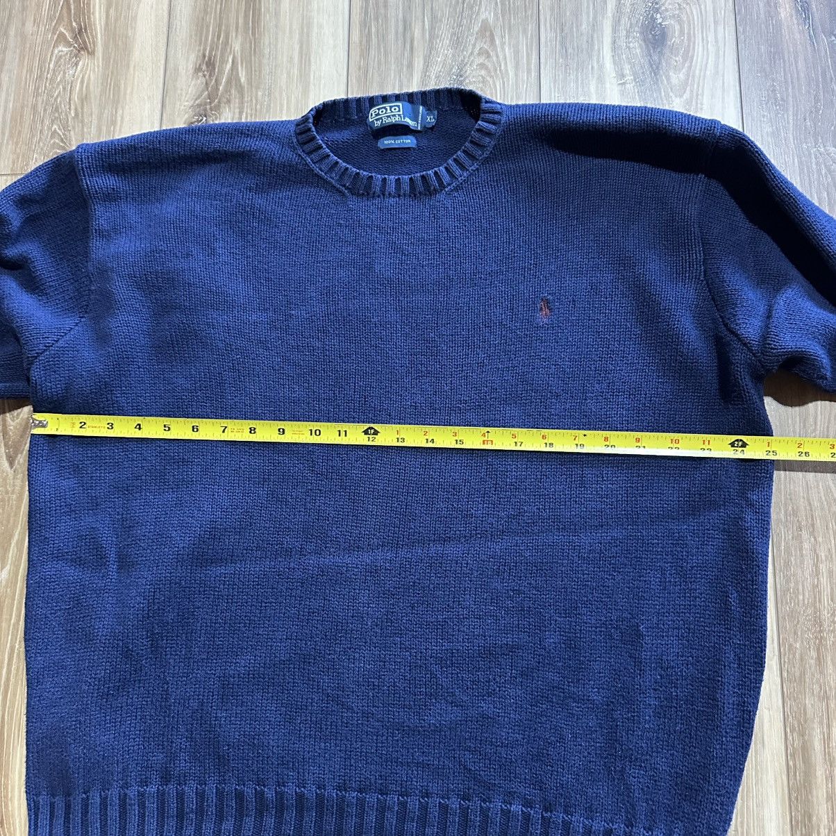 Polo Ralph Lauren × Vintage Vintage Polo Ralph Lauren Knit Crewneck Sweater, XL Size US XL / EU 56 / 4 - 5 Thumbnail