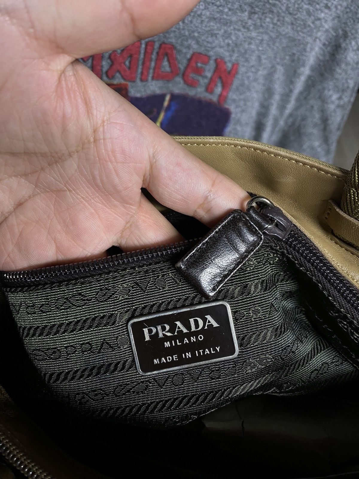 Prada Prada Nylon Tote Bag Women’s Handbag Preowned Size ONE SIZE - 6 Thumbnail