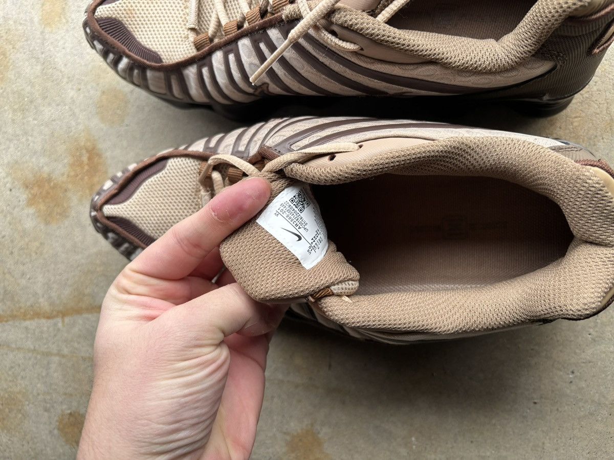Vintage Deadstock Nike Shox Mocha Brown Air Max Trainers
