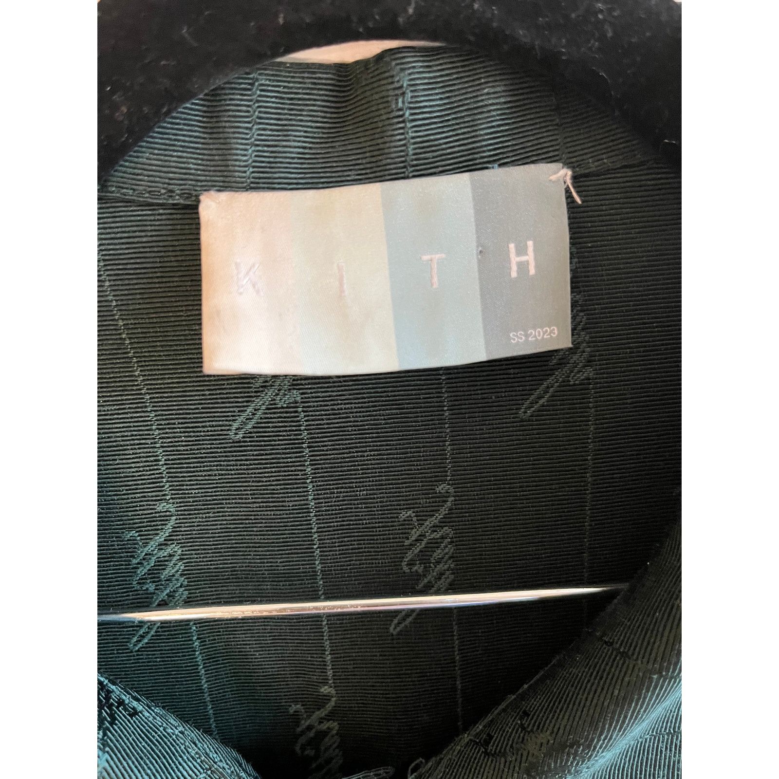 Kith KITH Monogram Logo Shirt | Dark Green Cotton Blend | Medium Size US M / EU 48-50 / 2 - 5 Thumbnail